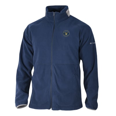Milwaukee Brewers Columbia  Everest Ridge Full-Zip Fleece Jacket - Navy