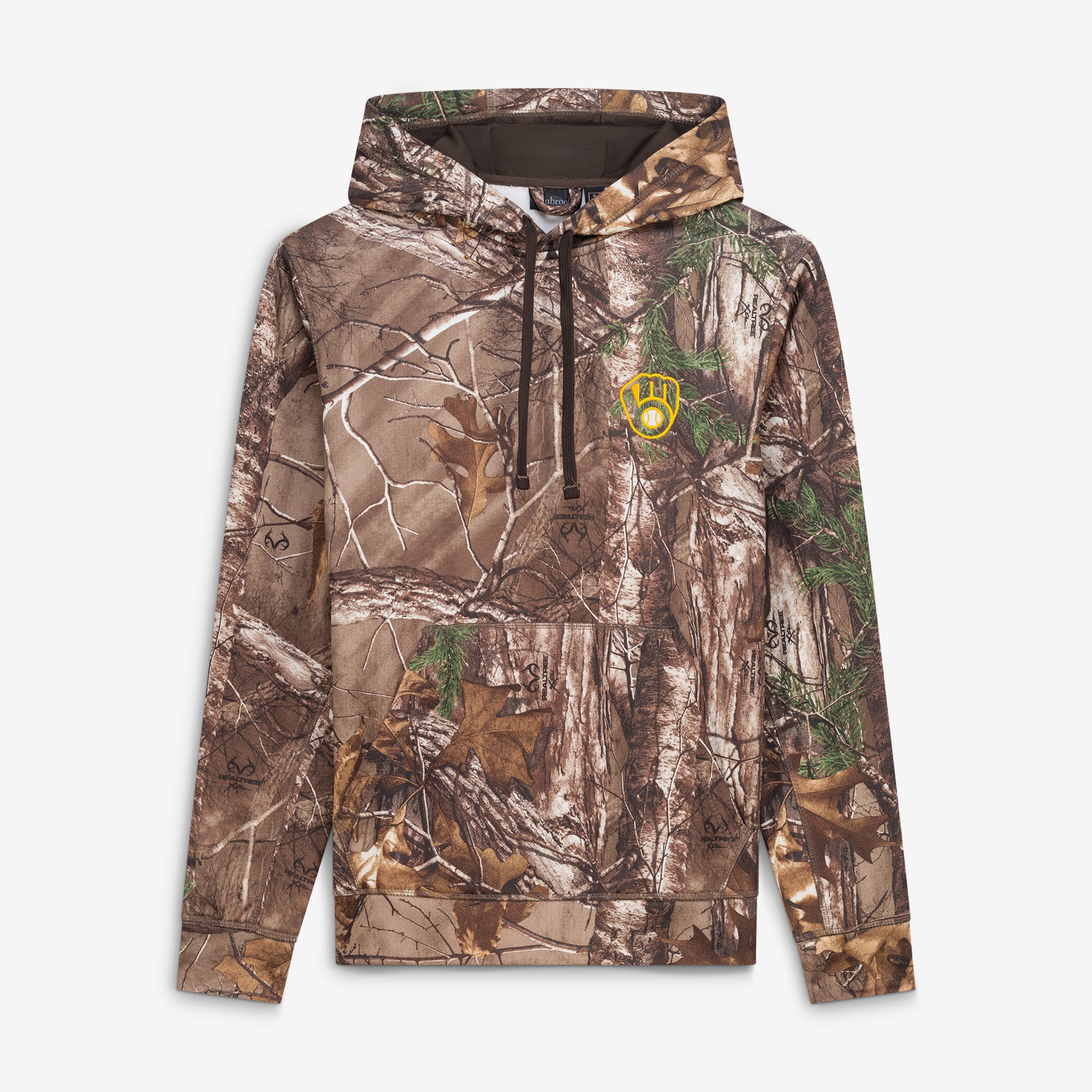 Sweat à capuche Dunbrooke Camo Milwaukee Brewers Champion Realtree pour hommes