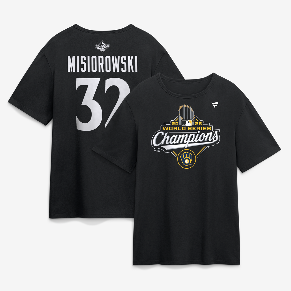 Jacob Misiorowski Milwaukee Brewers Fanatics 2026 World Series ...