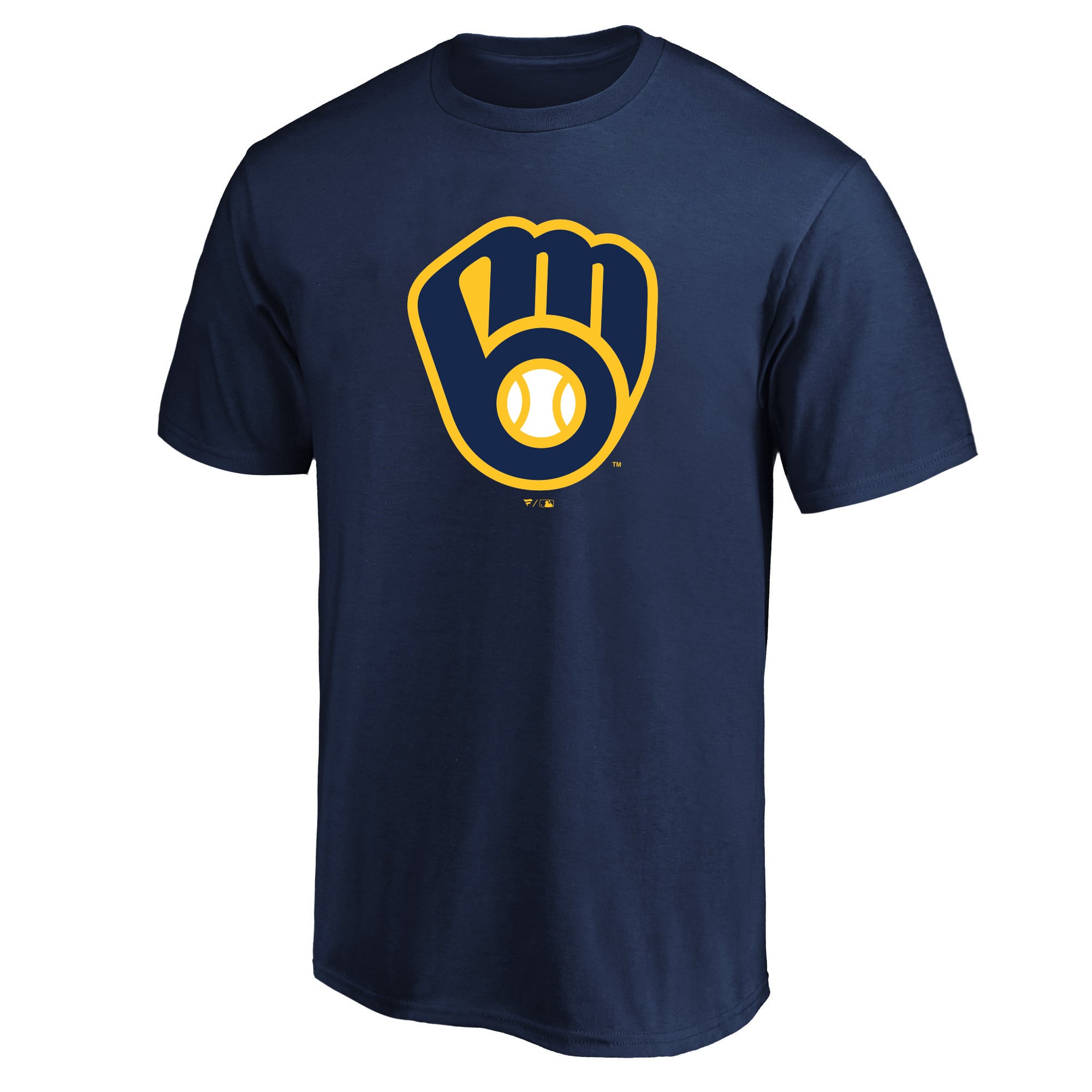 T-shirt Fanatics pour homme, Jacob Misiorowski, bleu marine, Milwaukee Brewers, grandes tailles, avec nom et numéro.