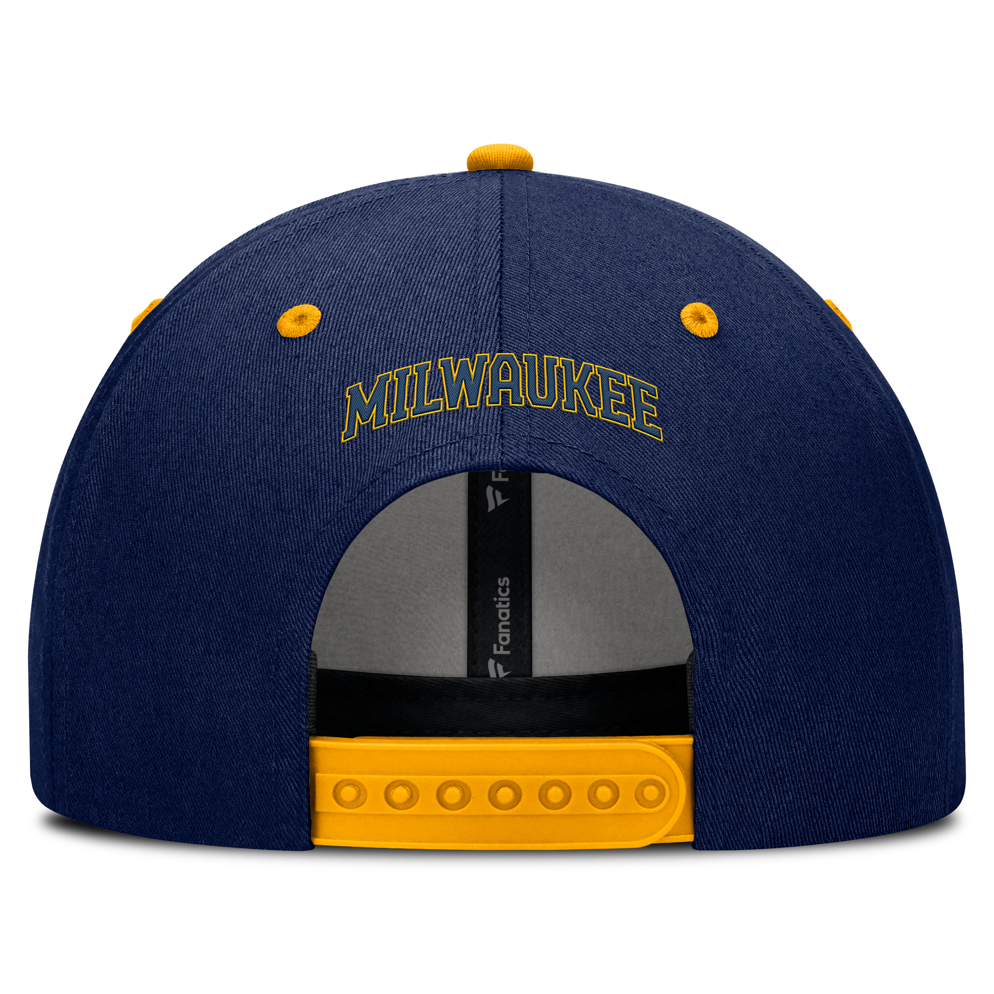 Men's Fanatics Navy Milwaukee Brewers Leadoff Adjustable Hat