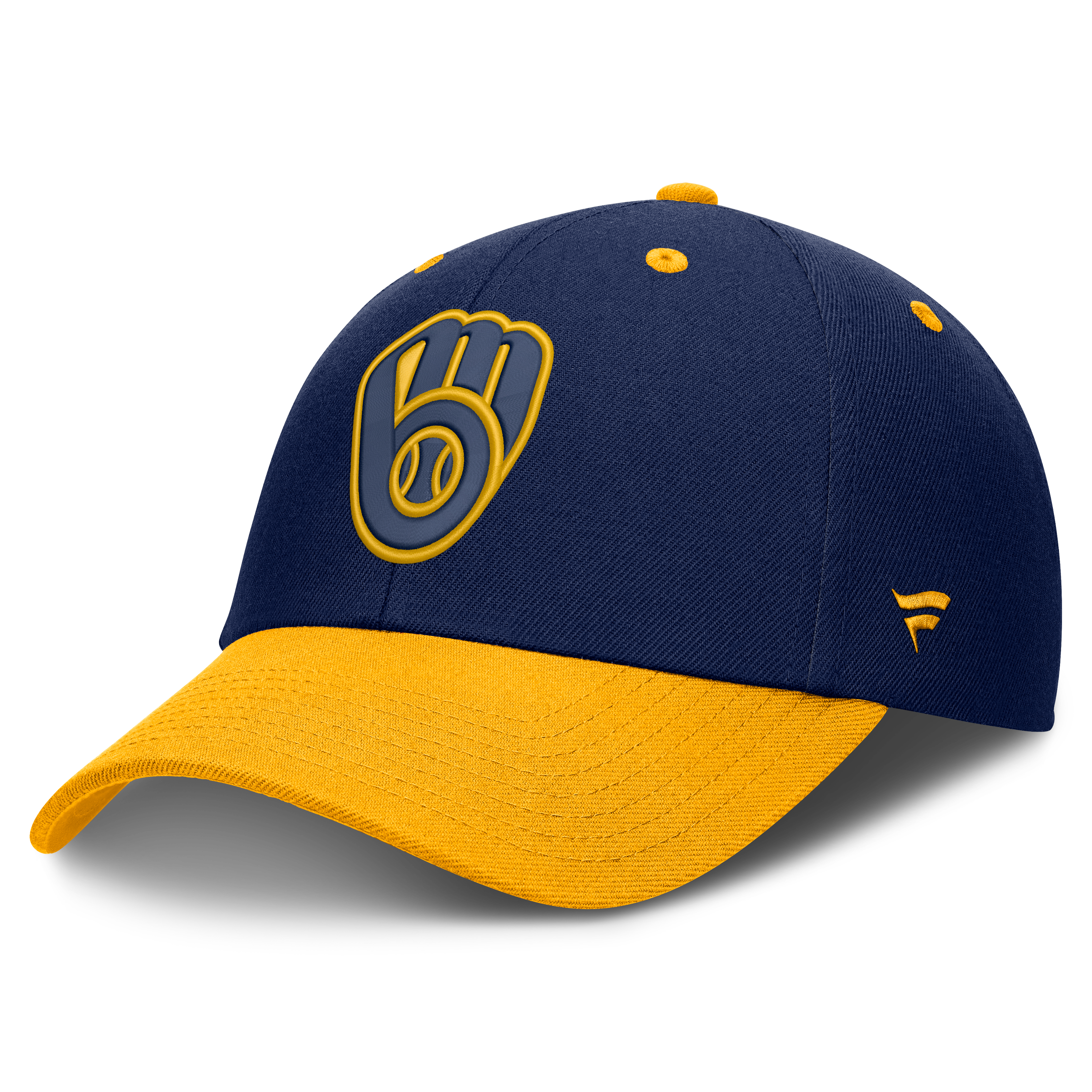 Men's Fanatics Navy Milwaukee Brewers Leadoff Adjustable Hat