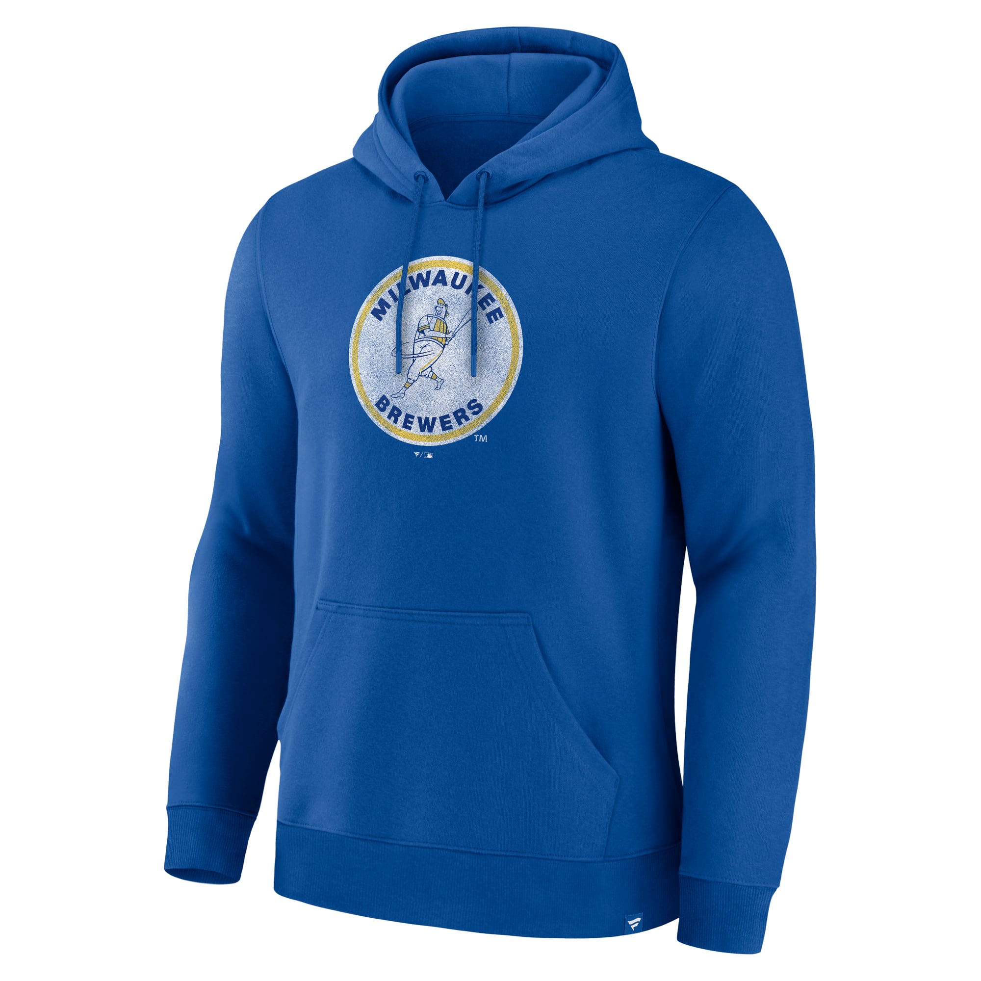 Sweat à capuche Fanatics Royal Milwaukee Brewers Legacy pour homme