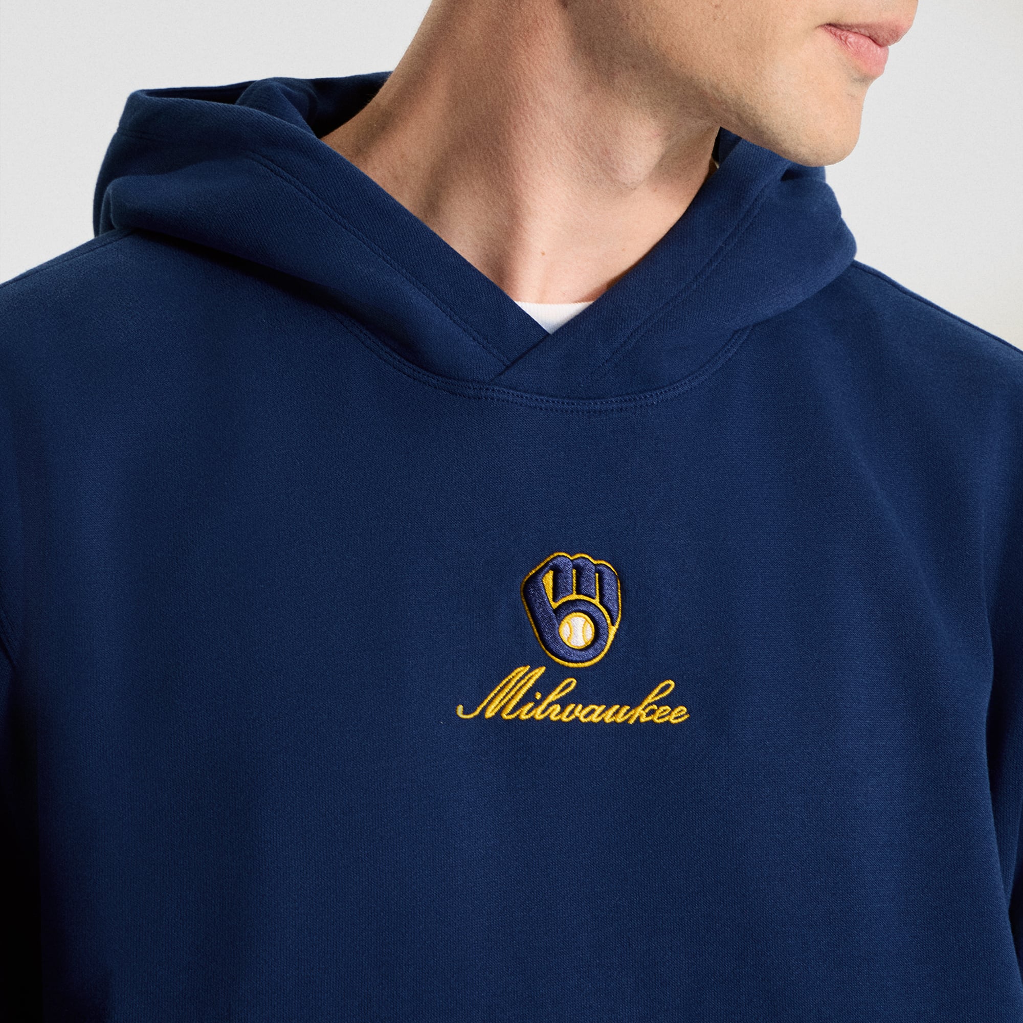 Sweat à capuche Steady State Midnight Shadow Milwaukee Brewers pour homme de lululemon