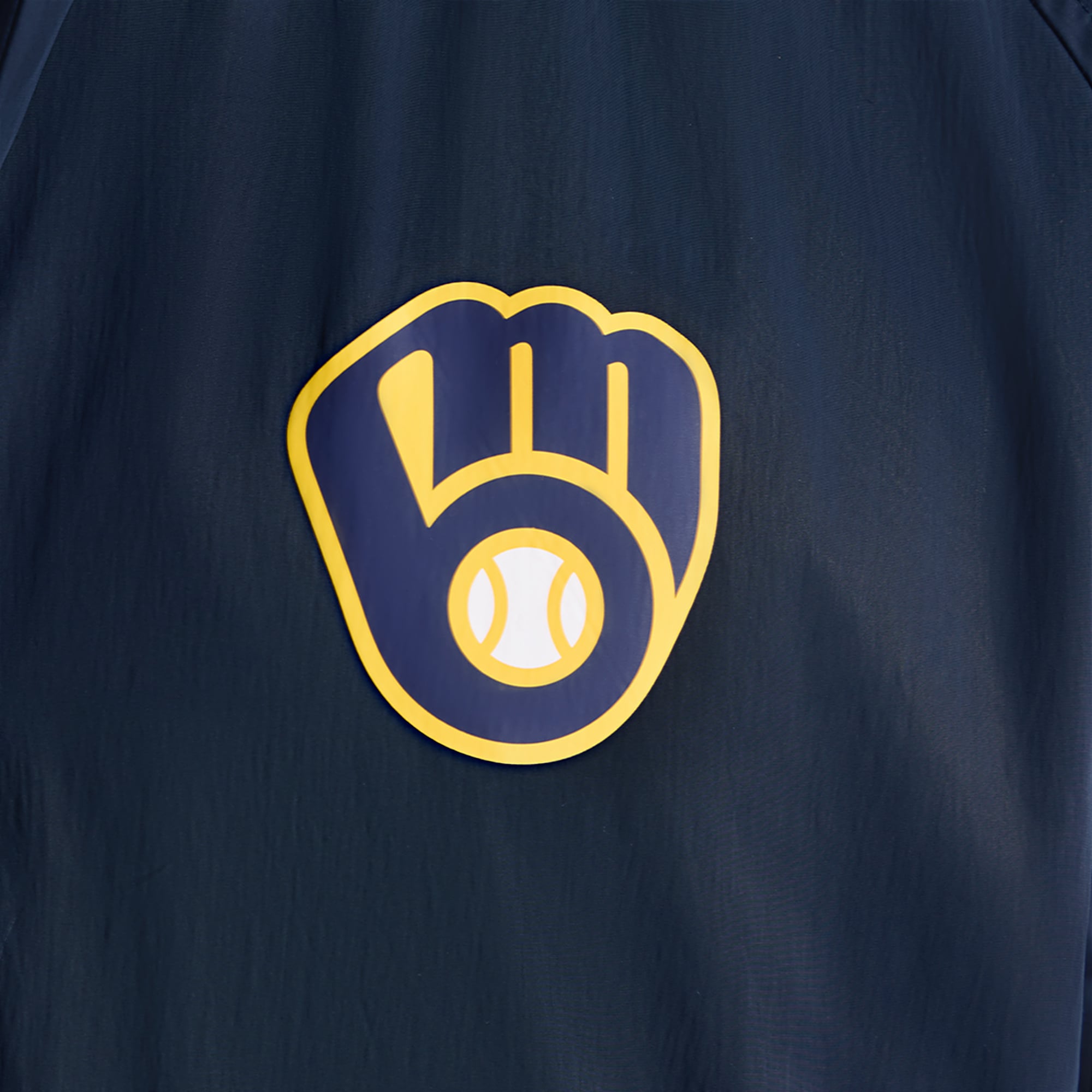 Veste de coach raglan lululemon True Navy Milwaukee Brewers pour homme