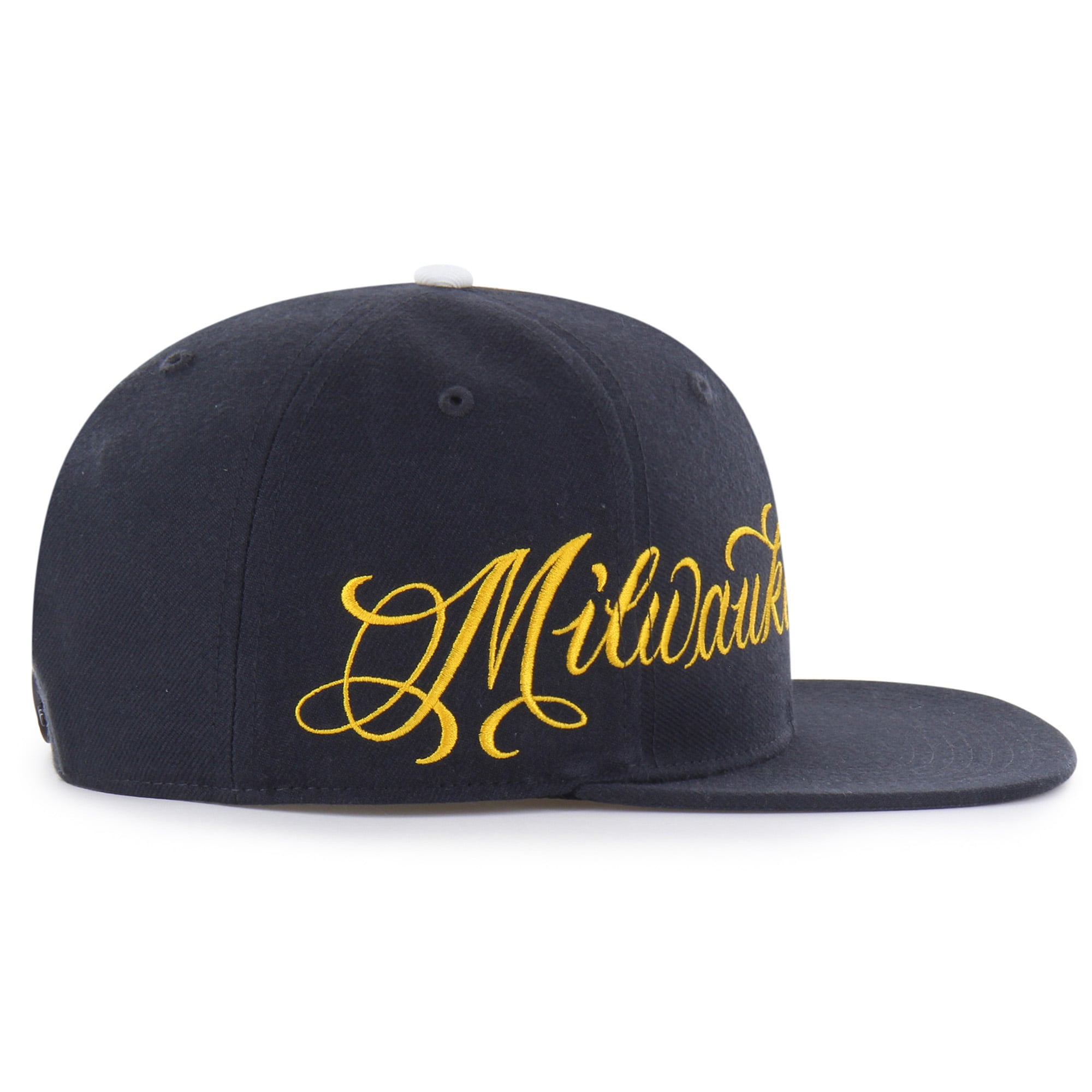 Casquette snapback Captain Mister Cartoon x '47 Navy Milwaukee Brewers pour homme
