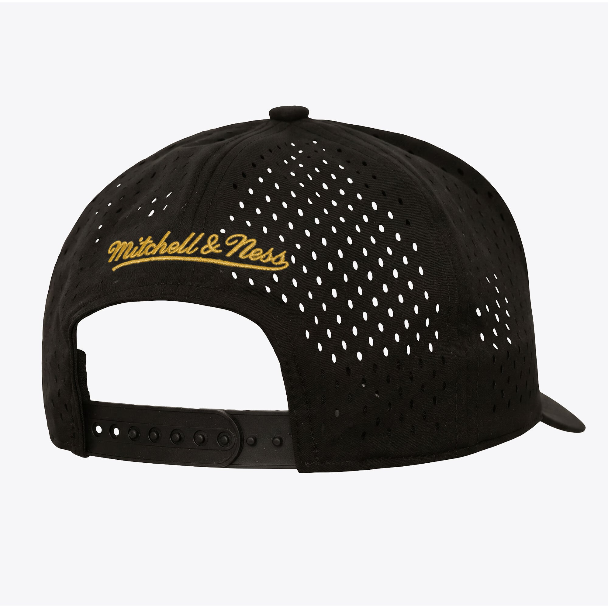 Casquette snapback Mitchell & Ness noire Milwaukee Brewers Perfect Pop Pro pour homme