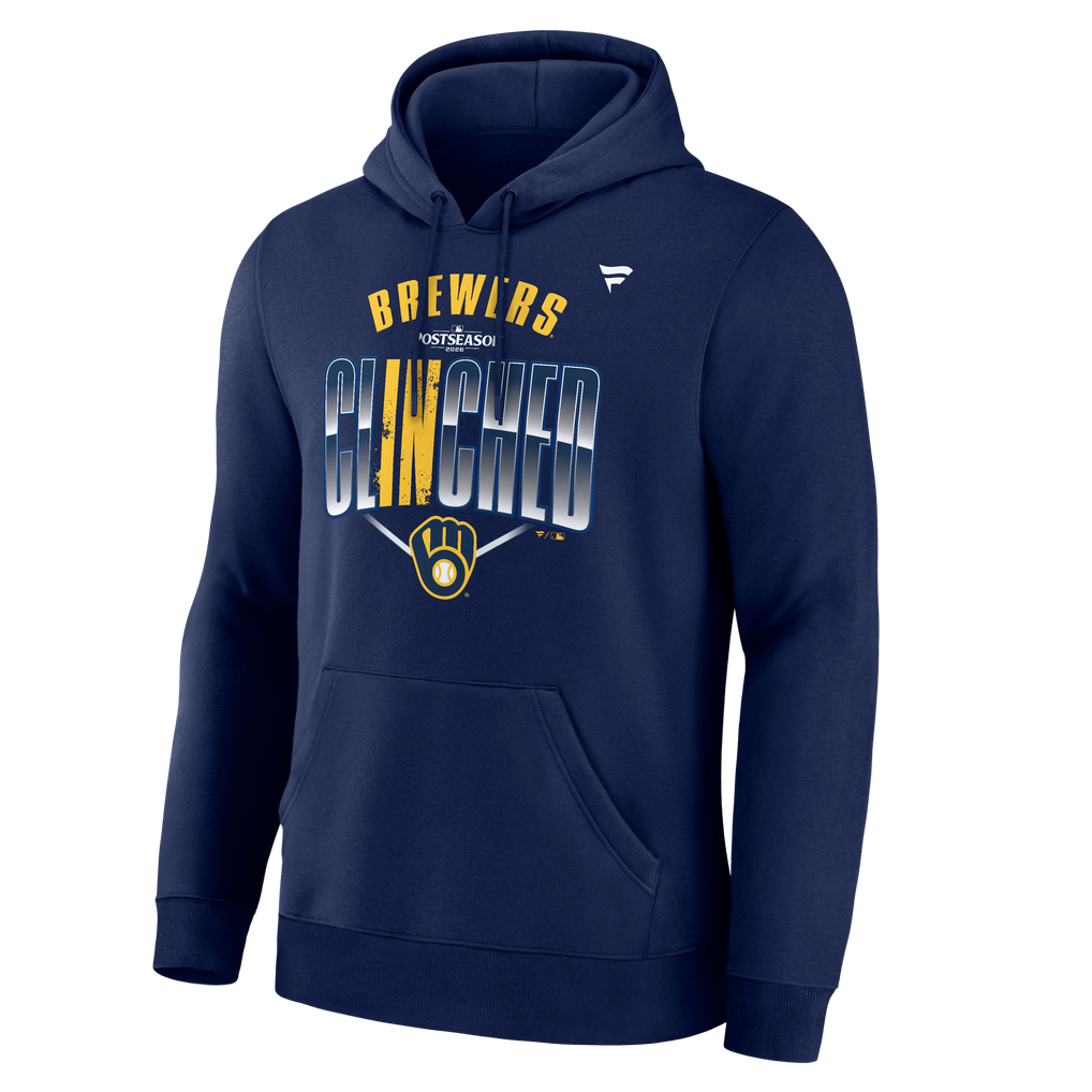 Men's Navy Milwaukee Brewers 2026 MLB Postseason Hoodie
