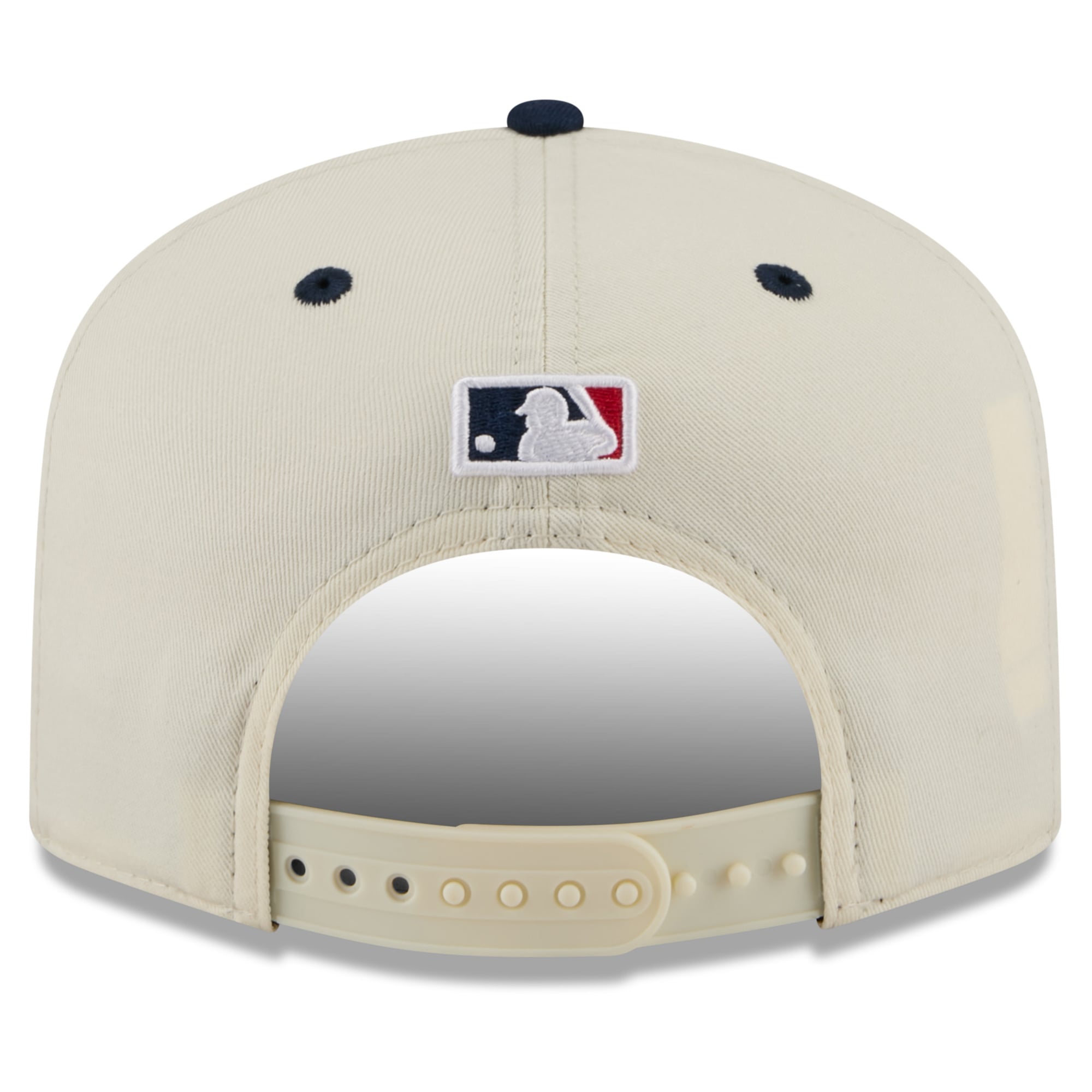 Men's New Era Cream/Navy Milwaukee Brewers USA 250 Fourth of July 19TWENTY Adjustable Hat