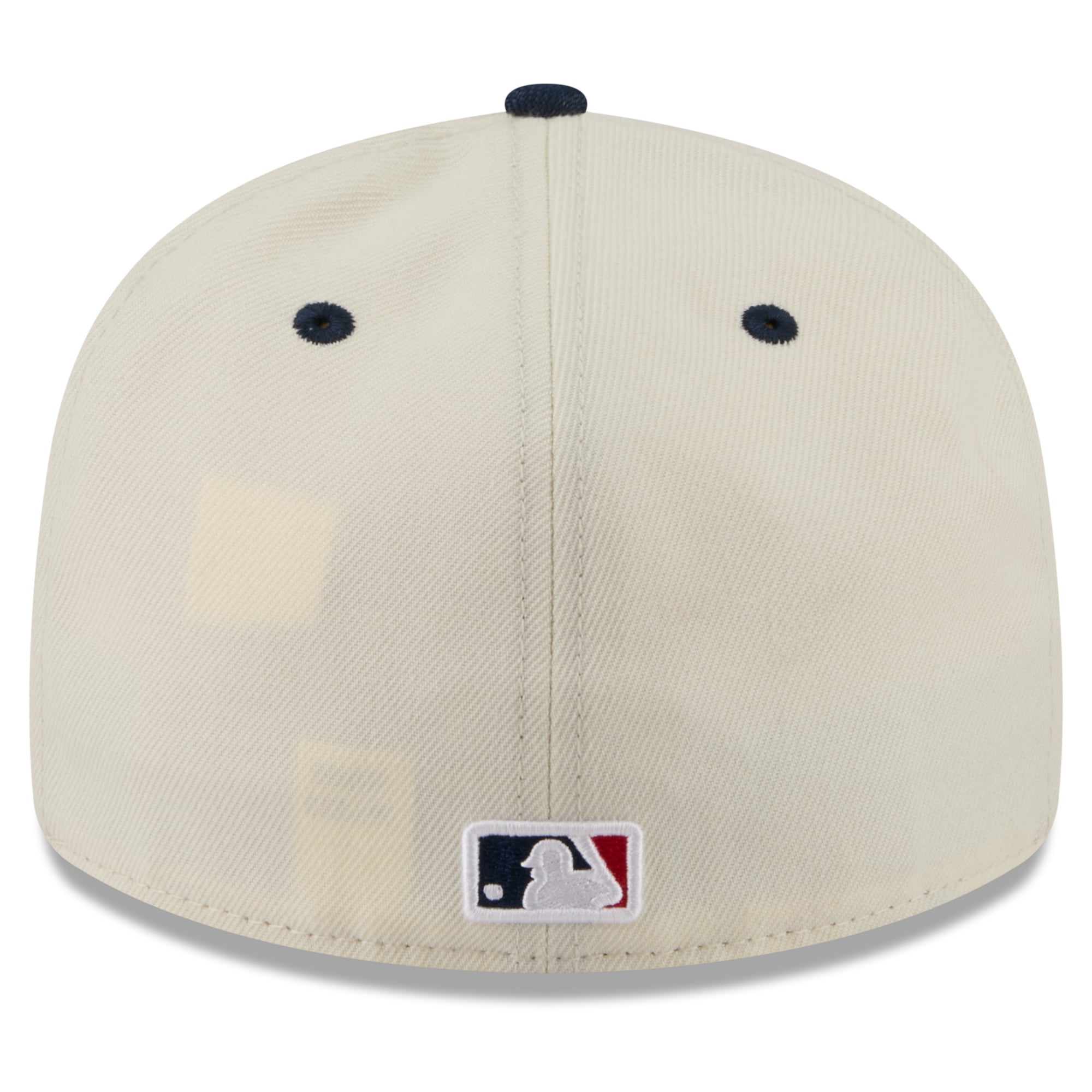 Men's New Era Cream/Navy Milwaukee Brewers USA 250 Fourth of July Low Profile 59FIFTY Fitted Hat