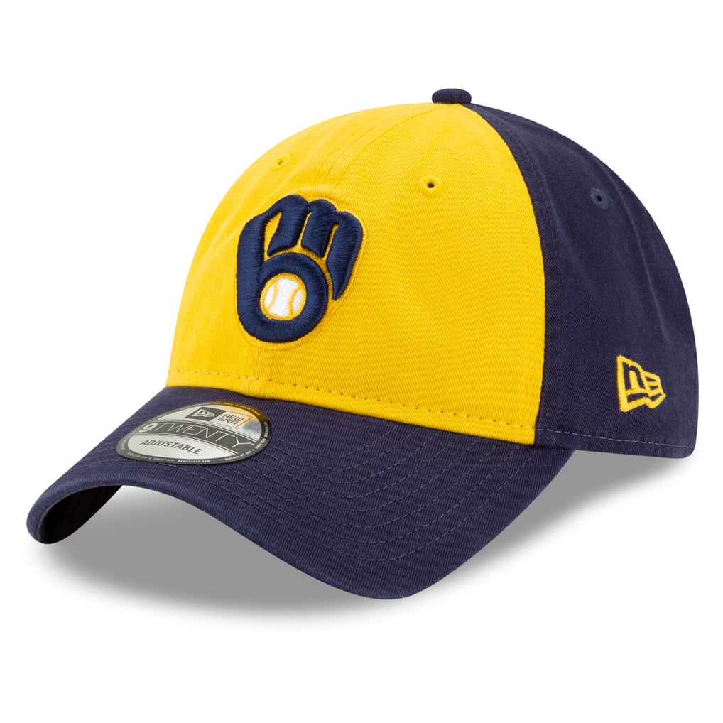 Men's New Era Gold/Navy Milwaukee Brewers 2026 World Series Side Patch ...