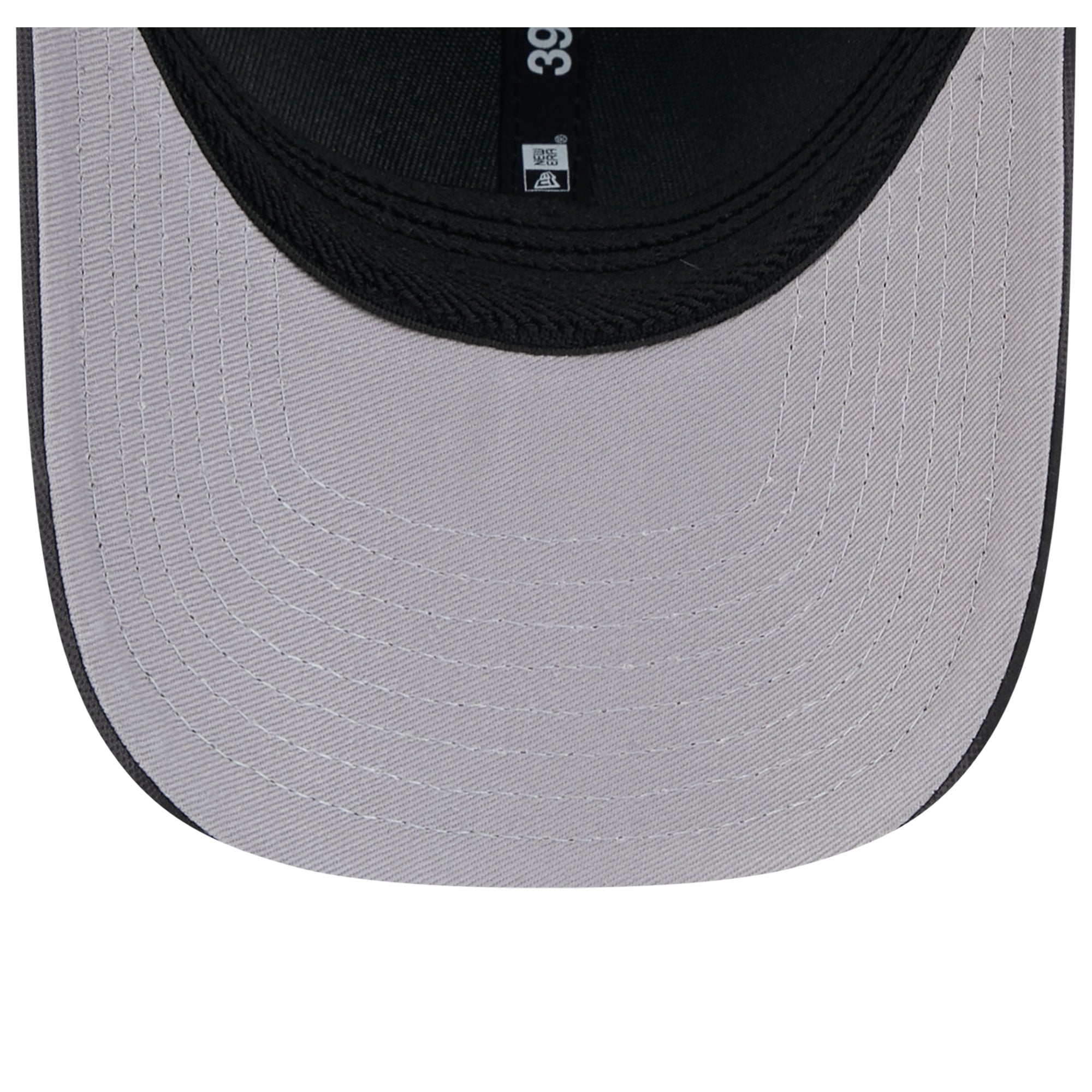 Men's New Era Gray Milwaukee Brewers Halftone 39THIRTY Flex Hat