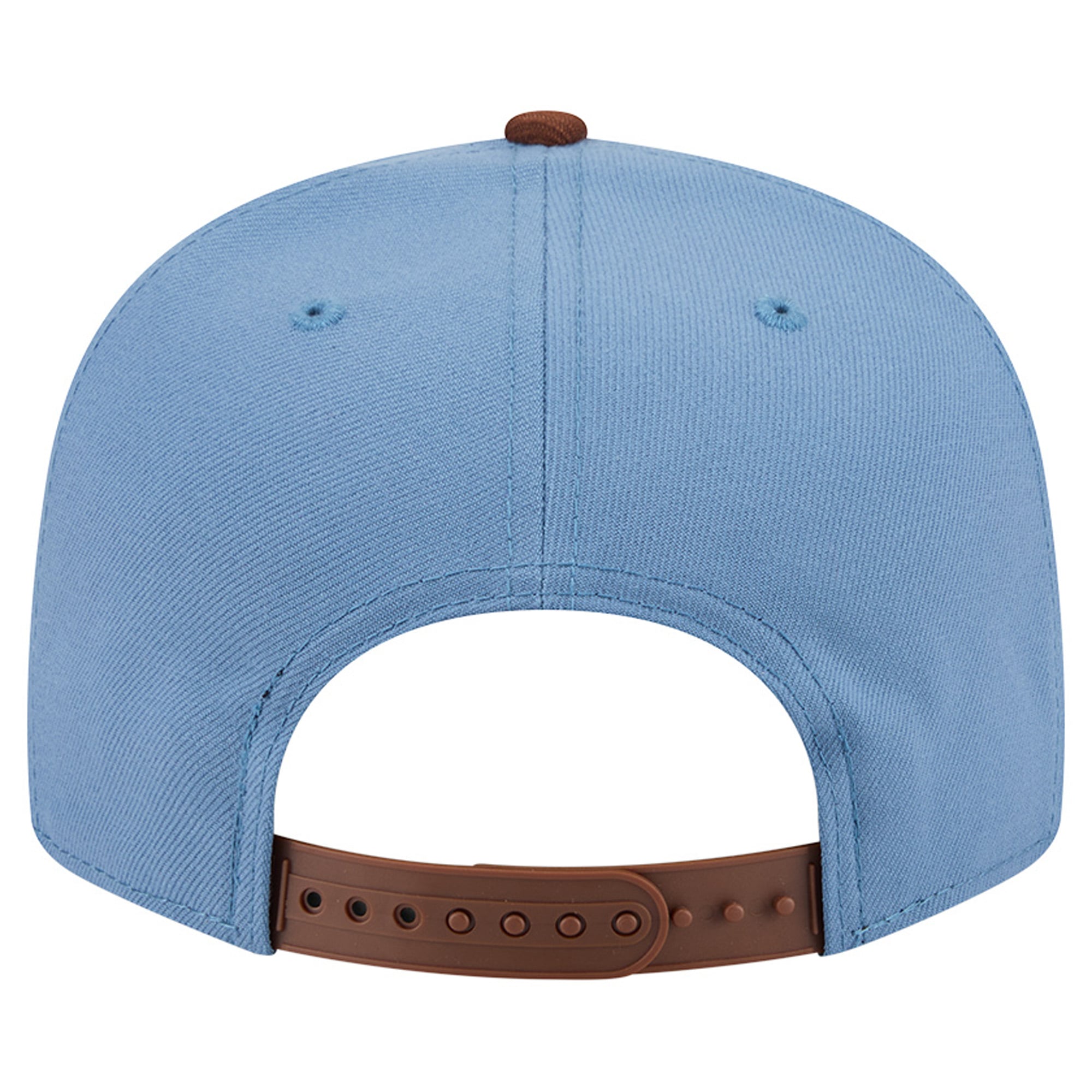 Casquette snapback New Era 9FIFTY pour homme, bleu clair/marron, Milwaukee Brewers Color Pack