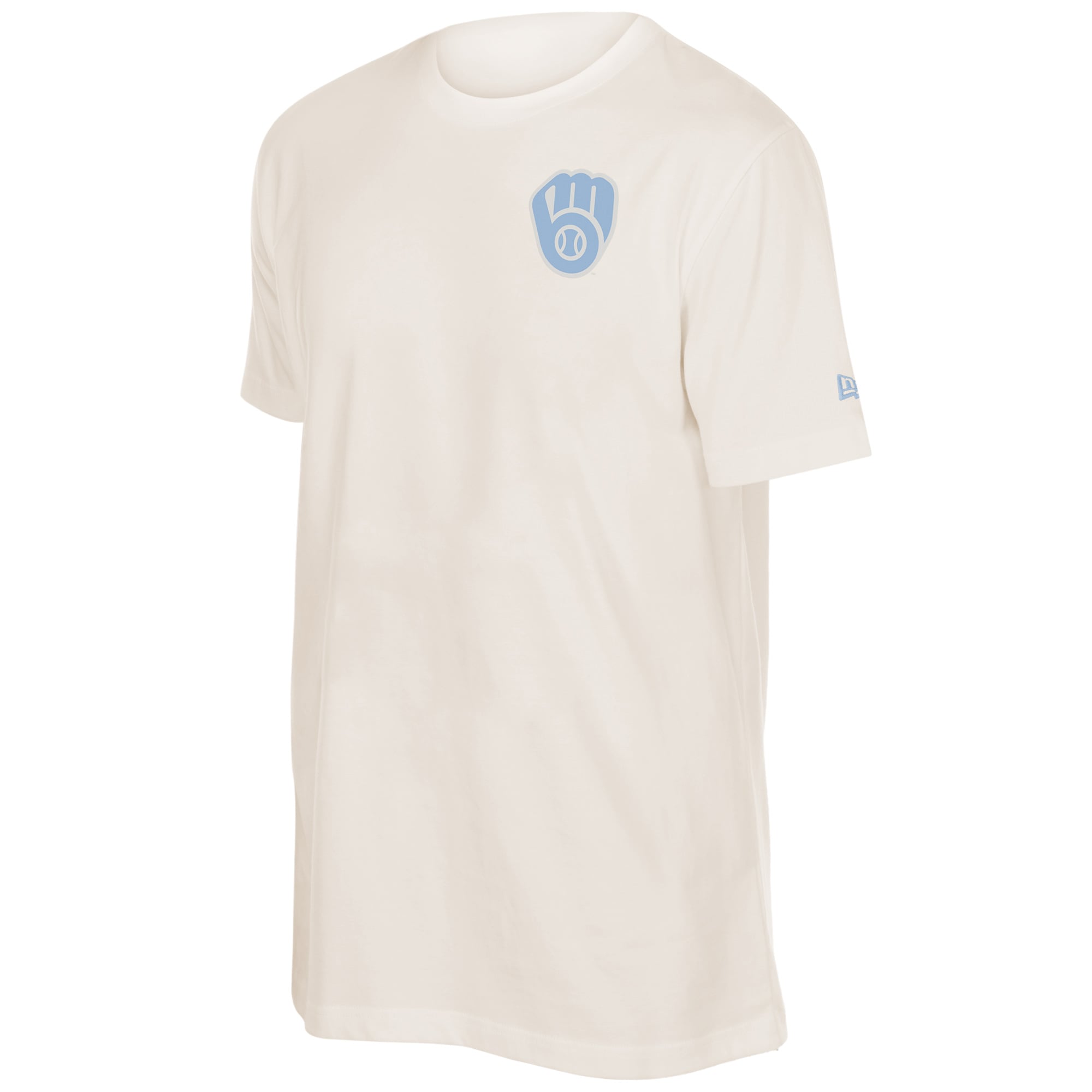 T-shirt homme New Era Natural Milwaukee Brewers Equinox