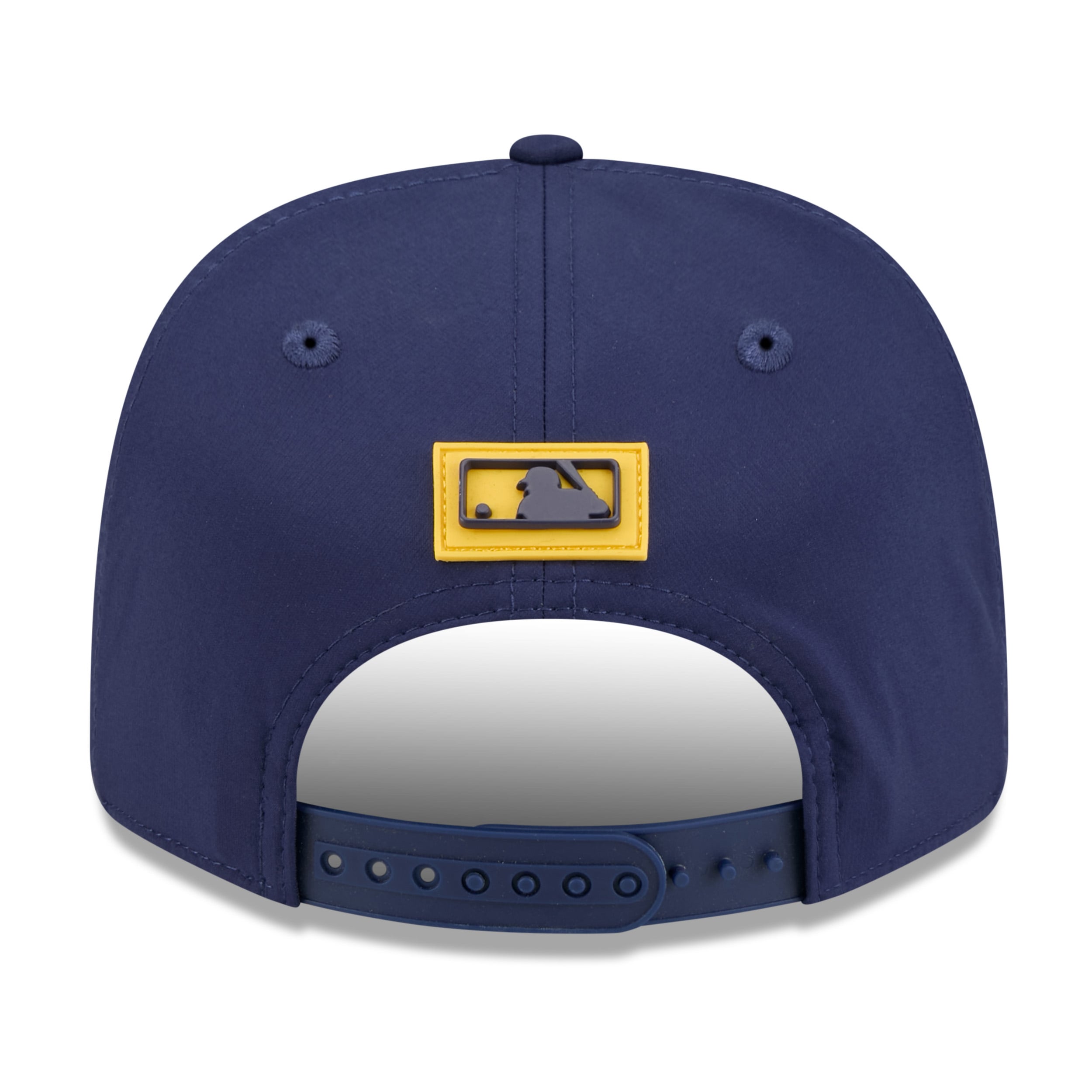 Casquette ajustable New Era bleu marine Milwaukee Brewers 2026 Clubhouse 9SEVENTY pour homme