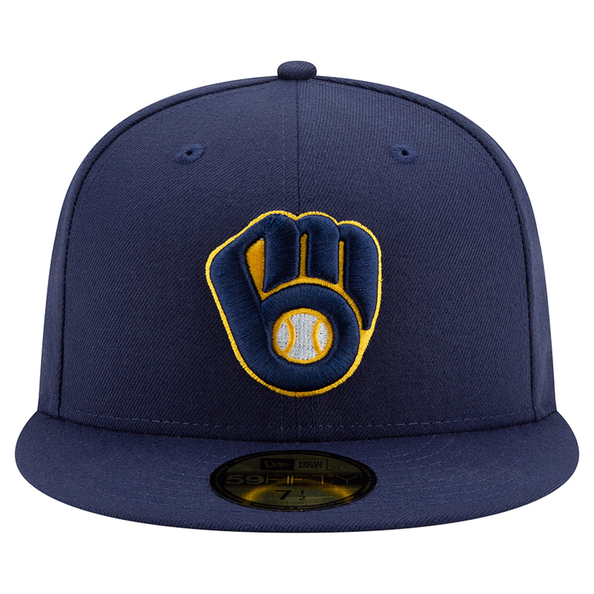 Men's New Era Navy Milwaukee Brewers 2026 Little League Classic Authentic Collection 59FIFTY Fitted Hat