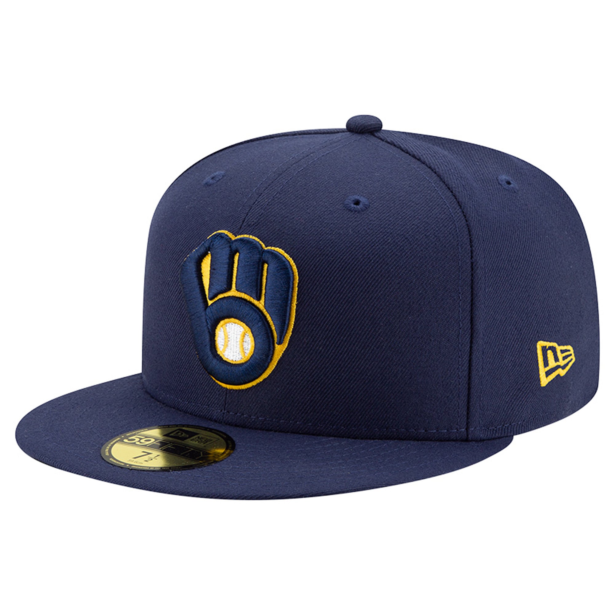 Men's New Era Navy Milwaukee Brewers 2026 Little League Classic Authentic Collection 59FIFTY Fitted Hat