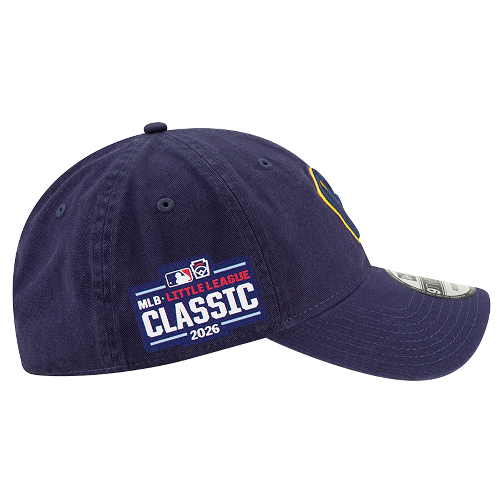 Men's New Era Navy Milwaukee Brewers 2026 Little League Classic Casual Classic Adjustable Hat