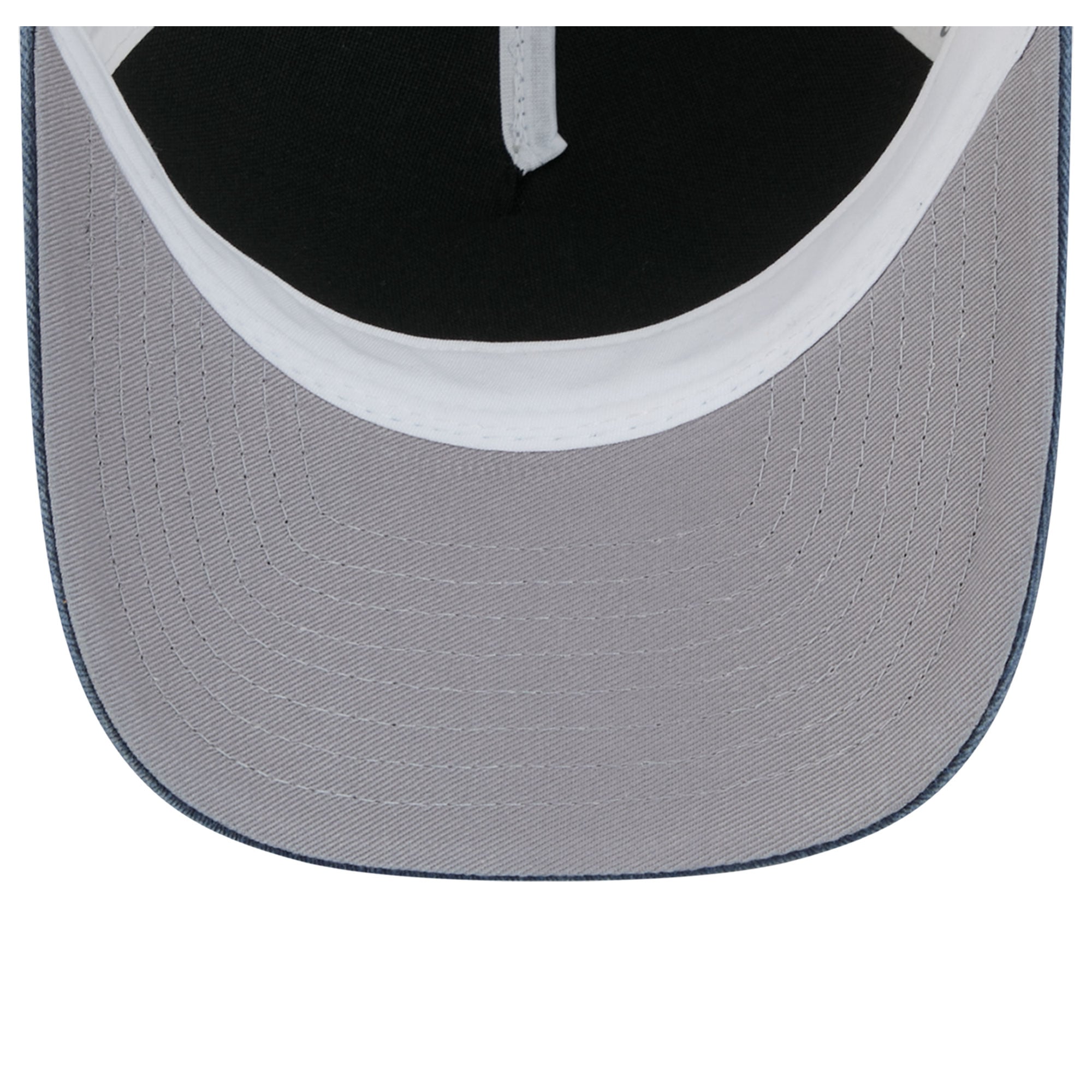 Casquette trucker ajustable New Era 9FORTY A-Frame pour homme, bleu marine, aux couleurs des Milwaukee Brewers