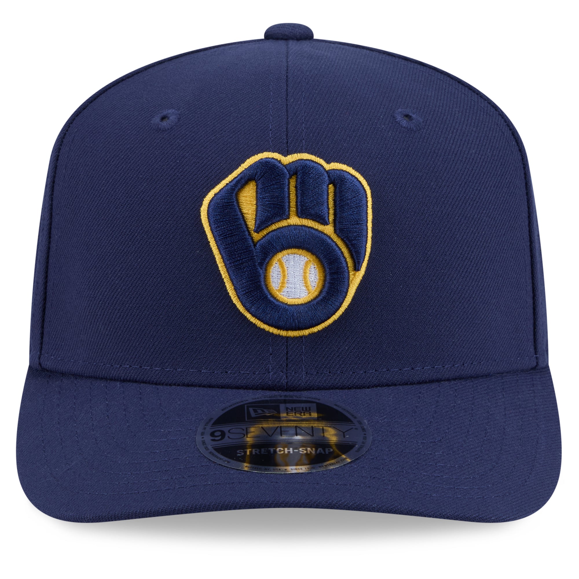 Casquette ajustable New Era Performance 9SEVENTY bleu marine pour homme