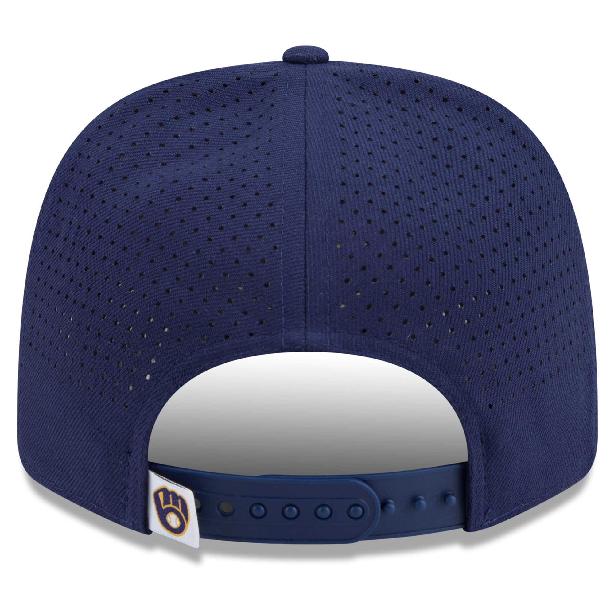 Casquette ajustable New Era Performance 9SEVENTY bleu marine pour homme