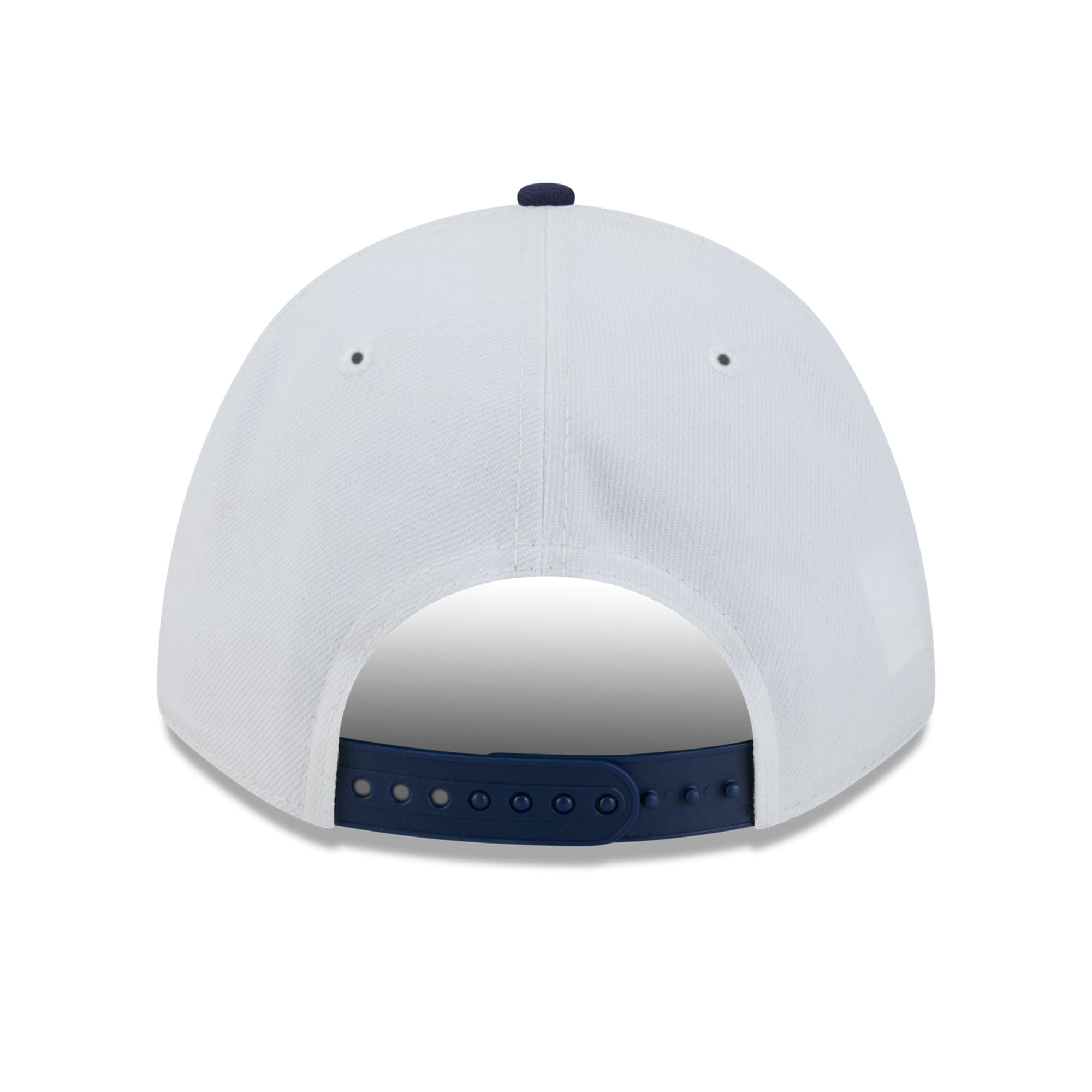 Men's New Era White/Navy Milwaukee Brewers Loyal 9FORTY M-Crown Adjustable Hat