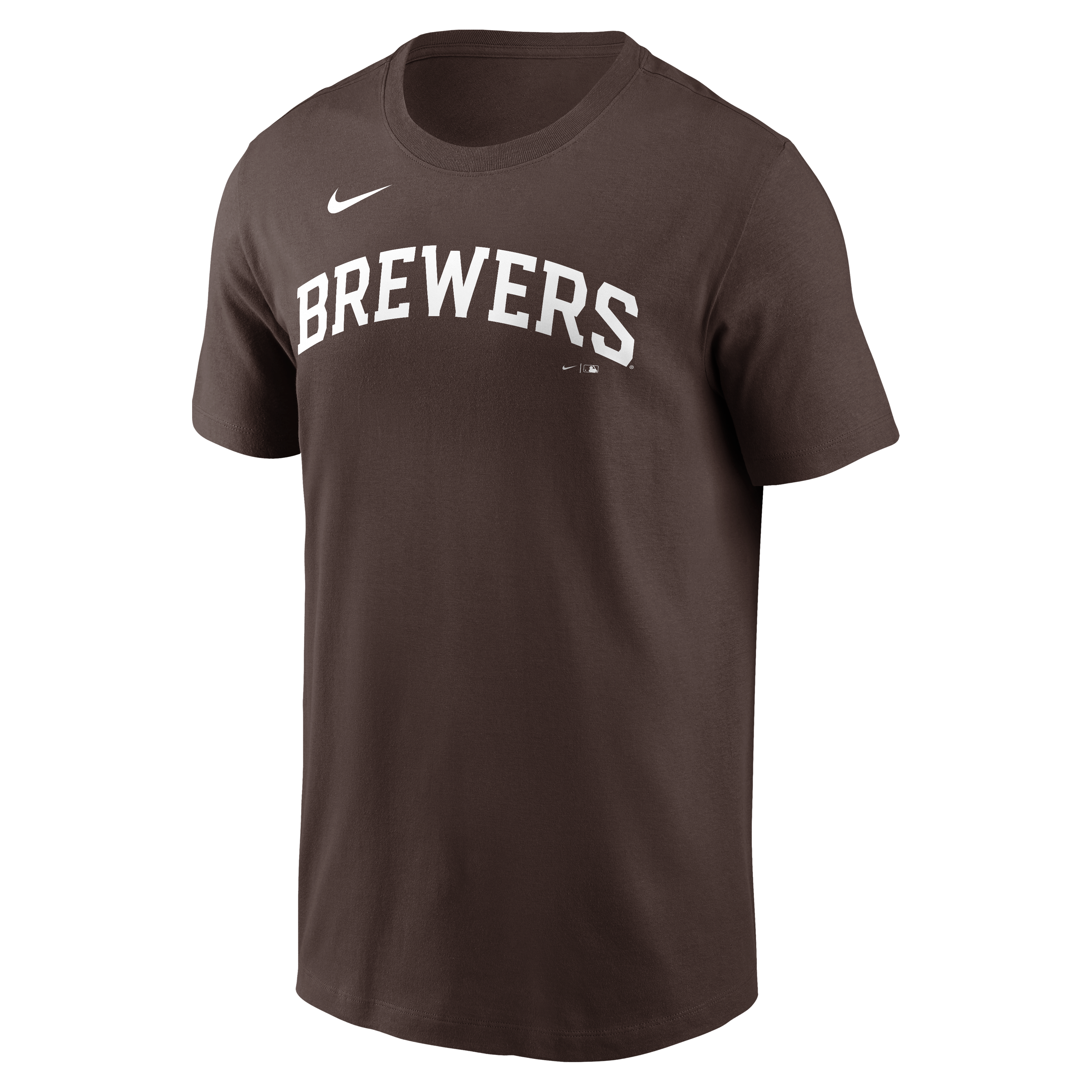 T-shirt Nike Core Cinder marron pour homme des Milwaukee Brewers