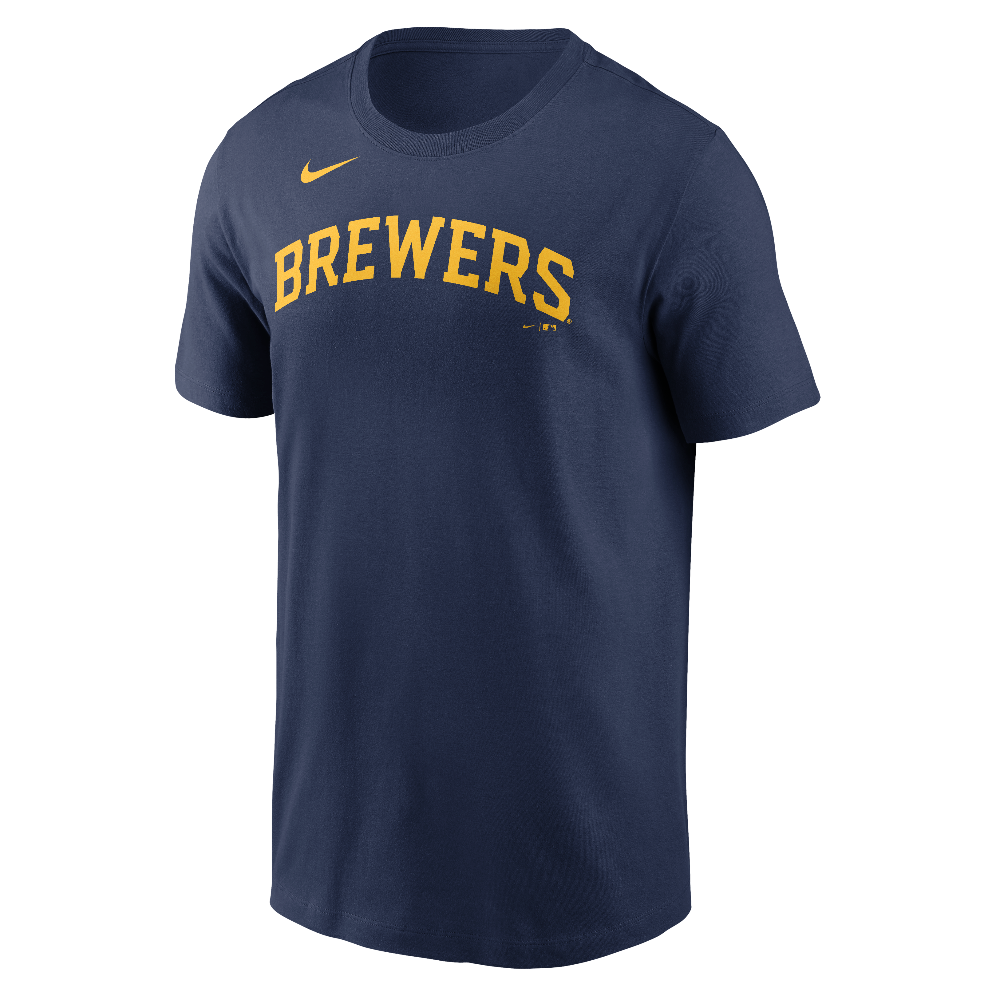 T-shirt Nike Jacob Misiorowski bleu marine des Milwaukee Brewers pour homme, avec nom et numéro