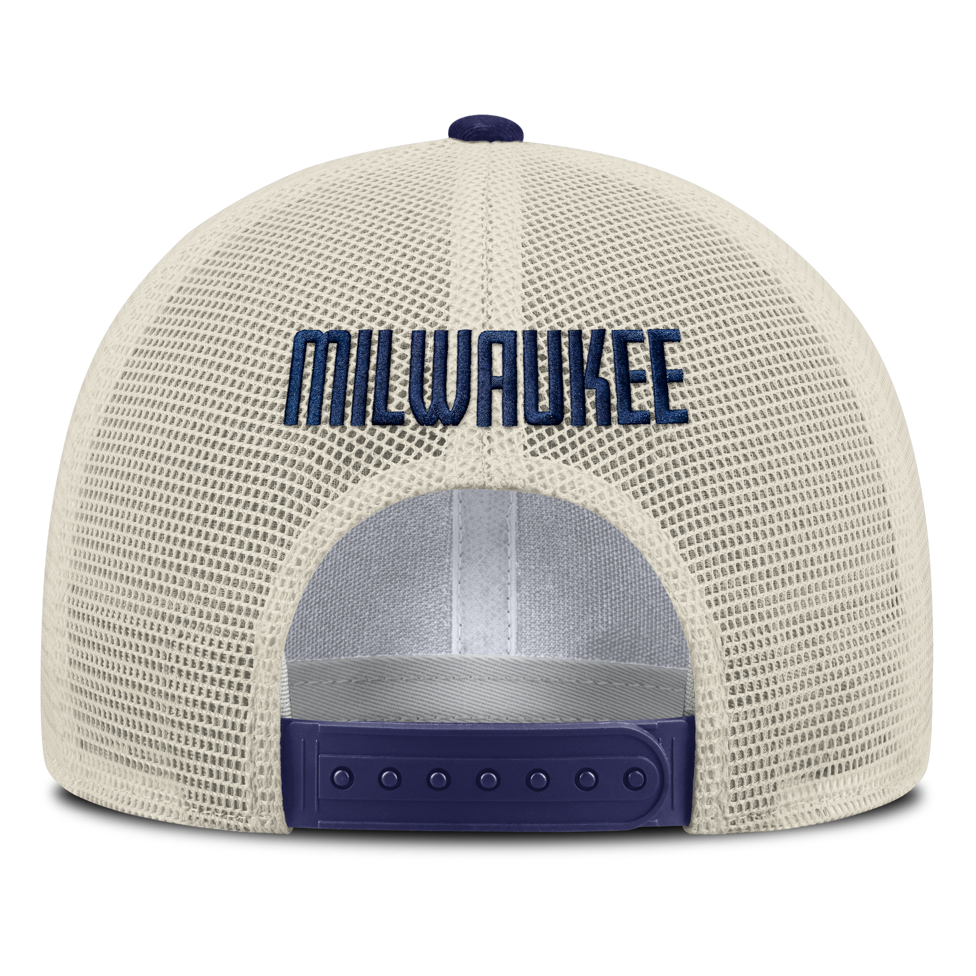 Casquette trucker ajustable Nike kaki Milwaukee Brewers Cooperstown Rise pour homme