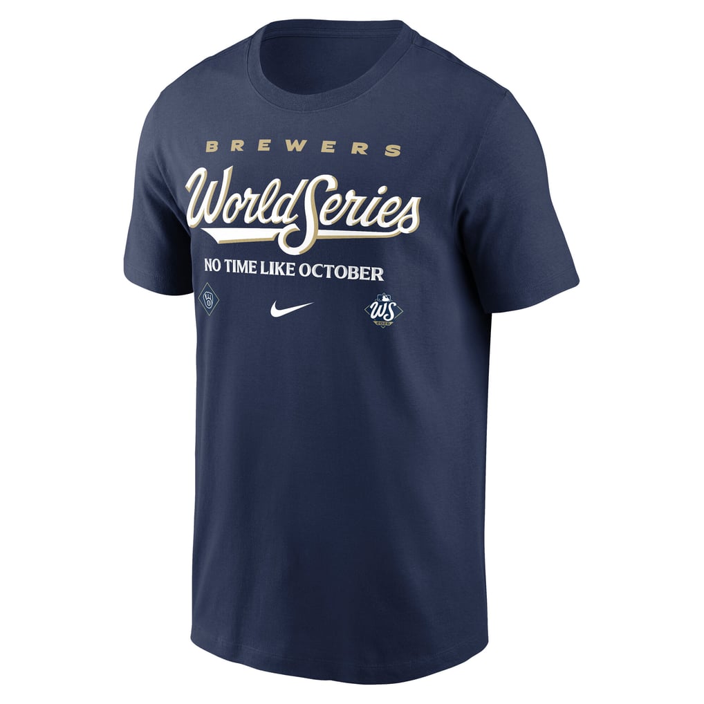 Milwaukee Brewers Nike 2026 World Series Authentic Collection Cotton T ...