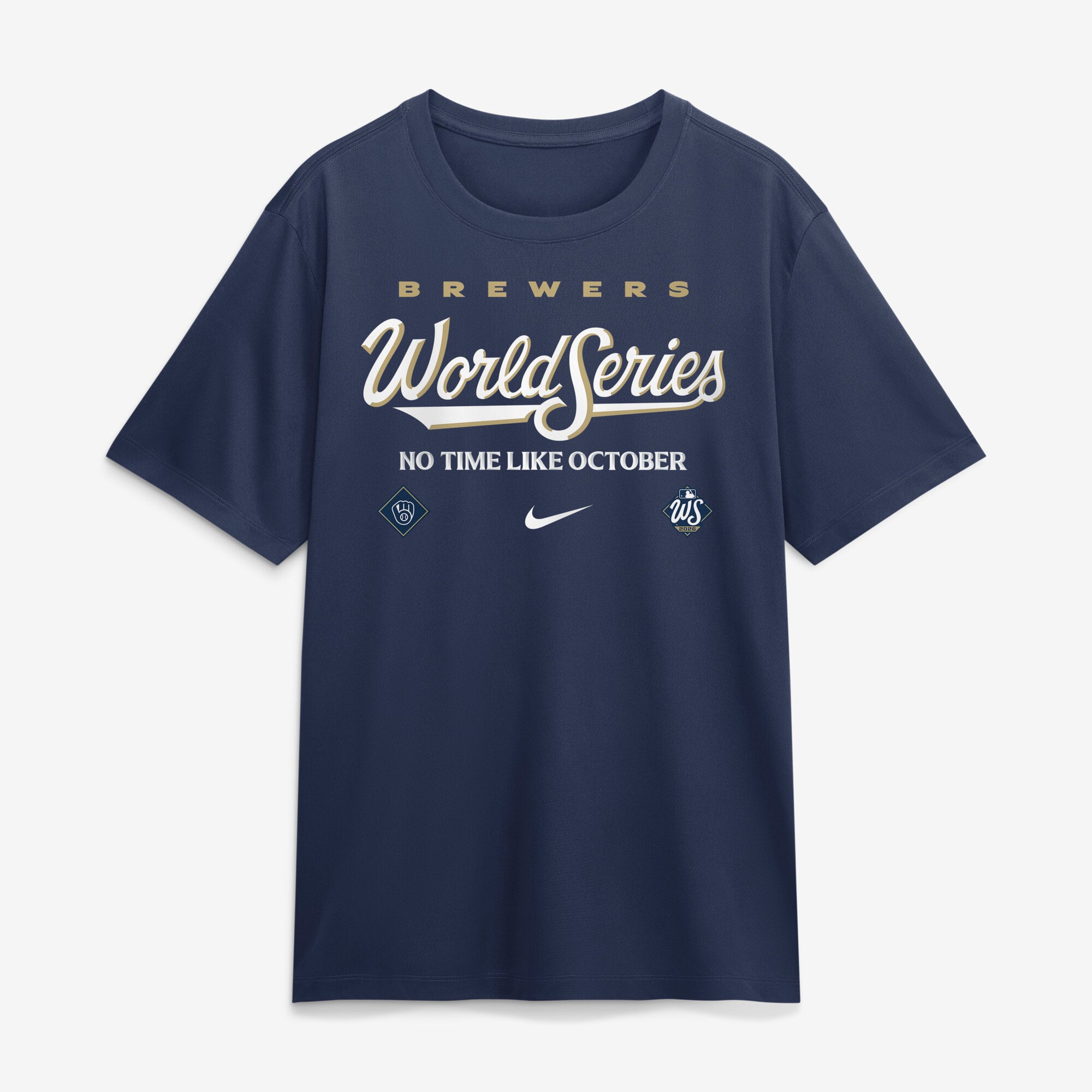 Milwaukee Brewers Nike 2026 World Series Authentic Collection Legend ...