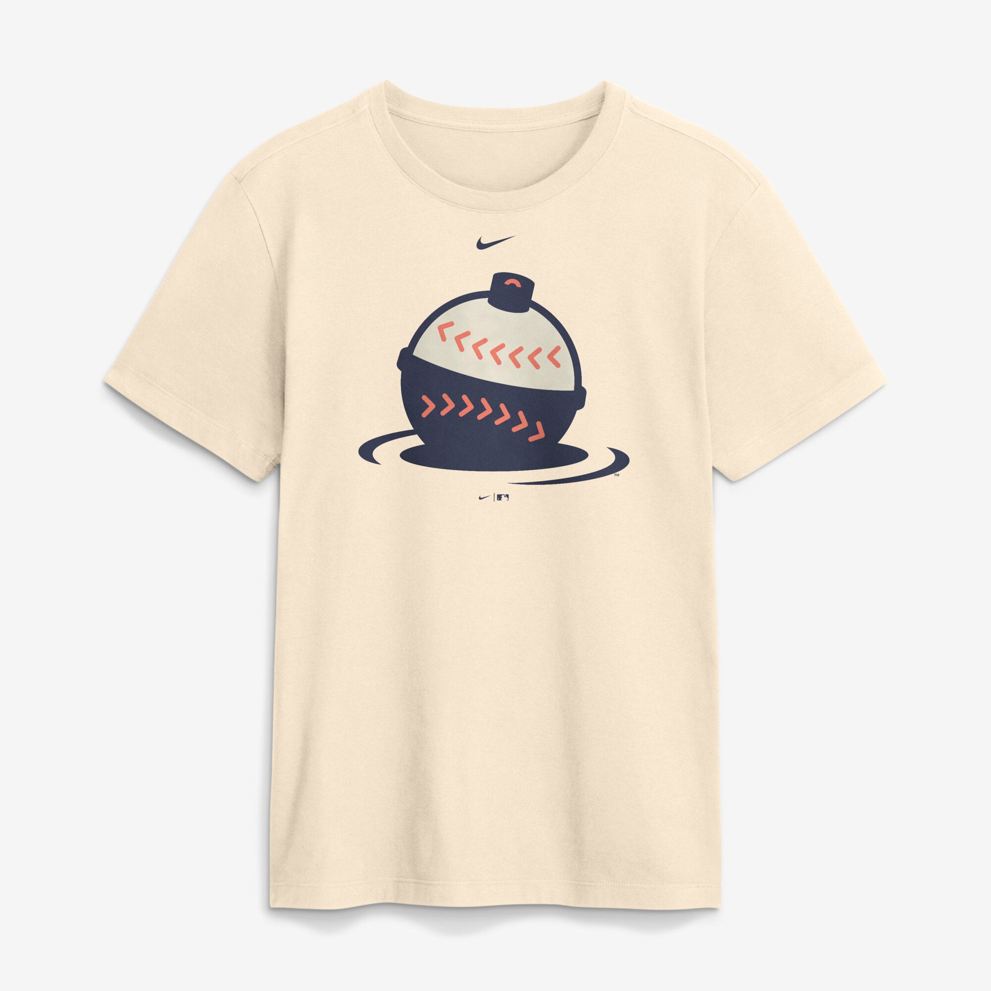 Men's Nike Tan Milwaukee Brewers City Connect Club T-Shirt
