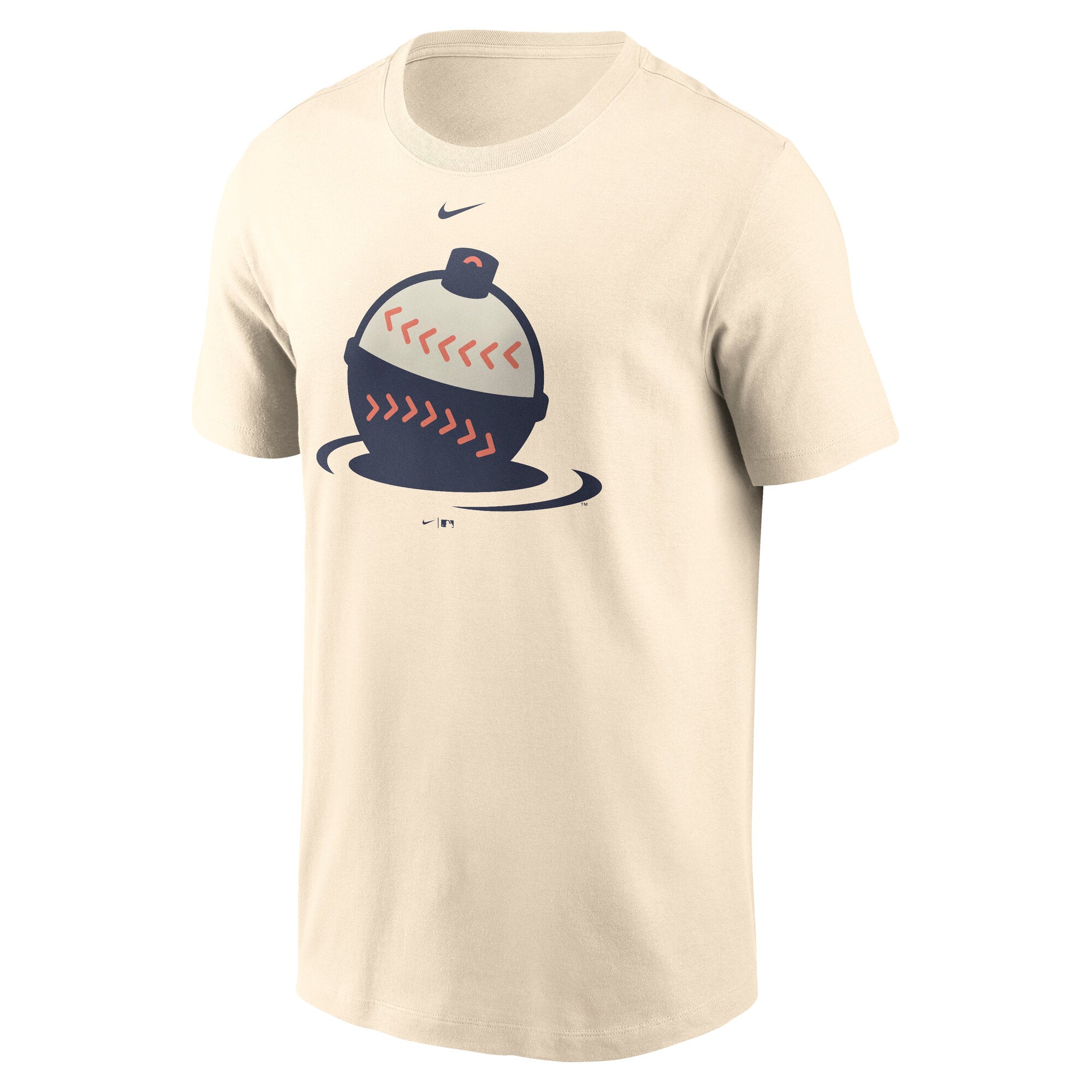 Men's Nike Tan Milwaukee Brewers City Connect Club T-Shirt