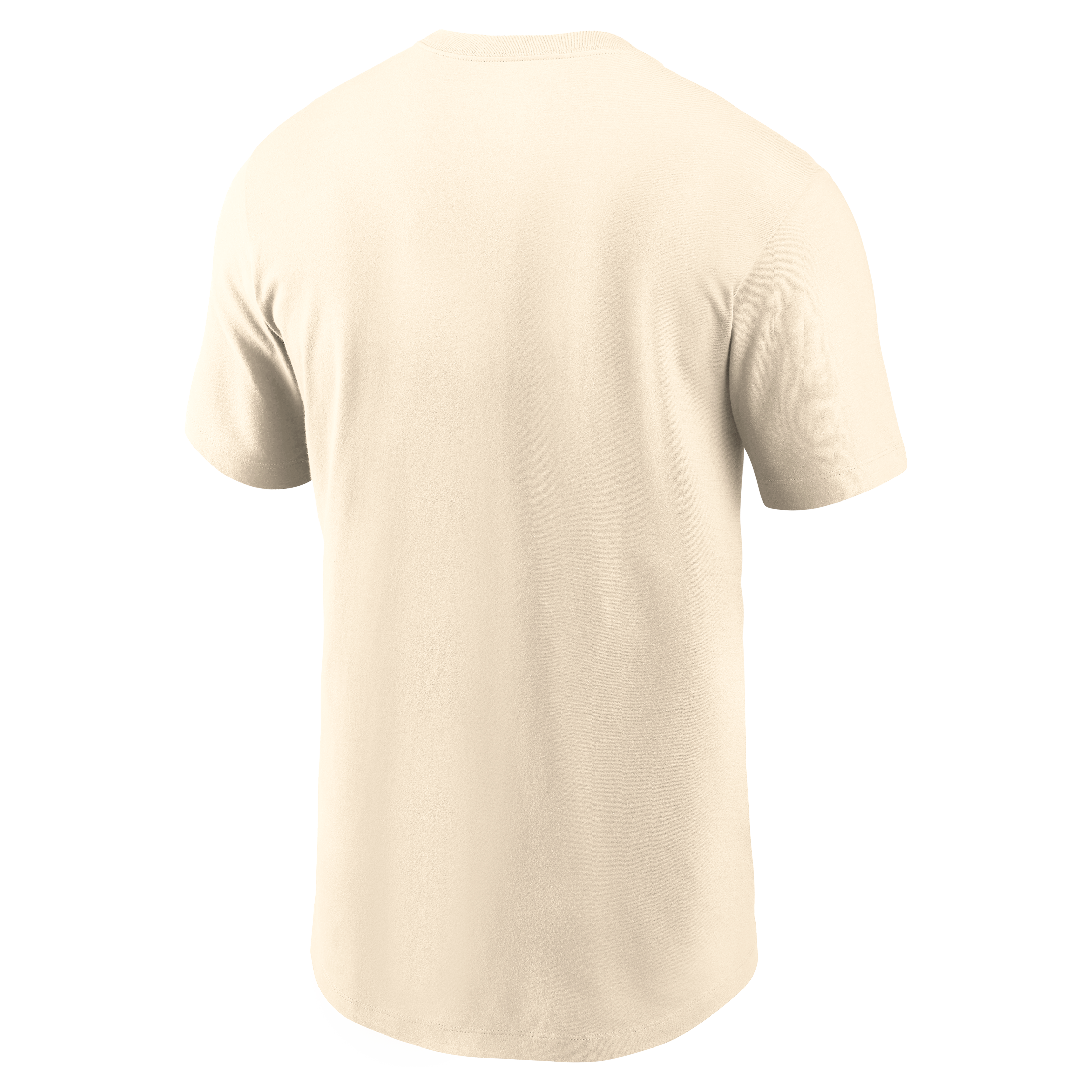 Men's Nike Tan Milwaukee Brewers Fuse Wordmark T-Shirt