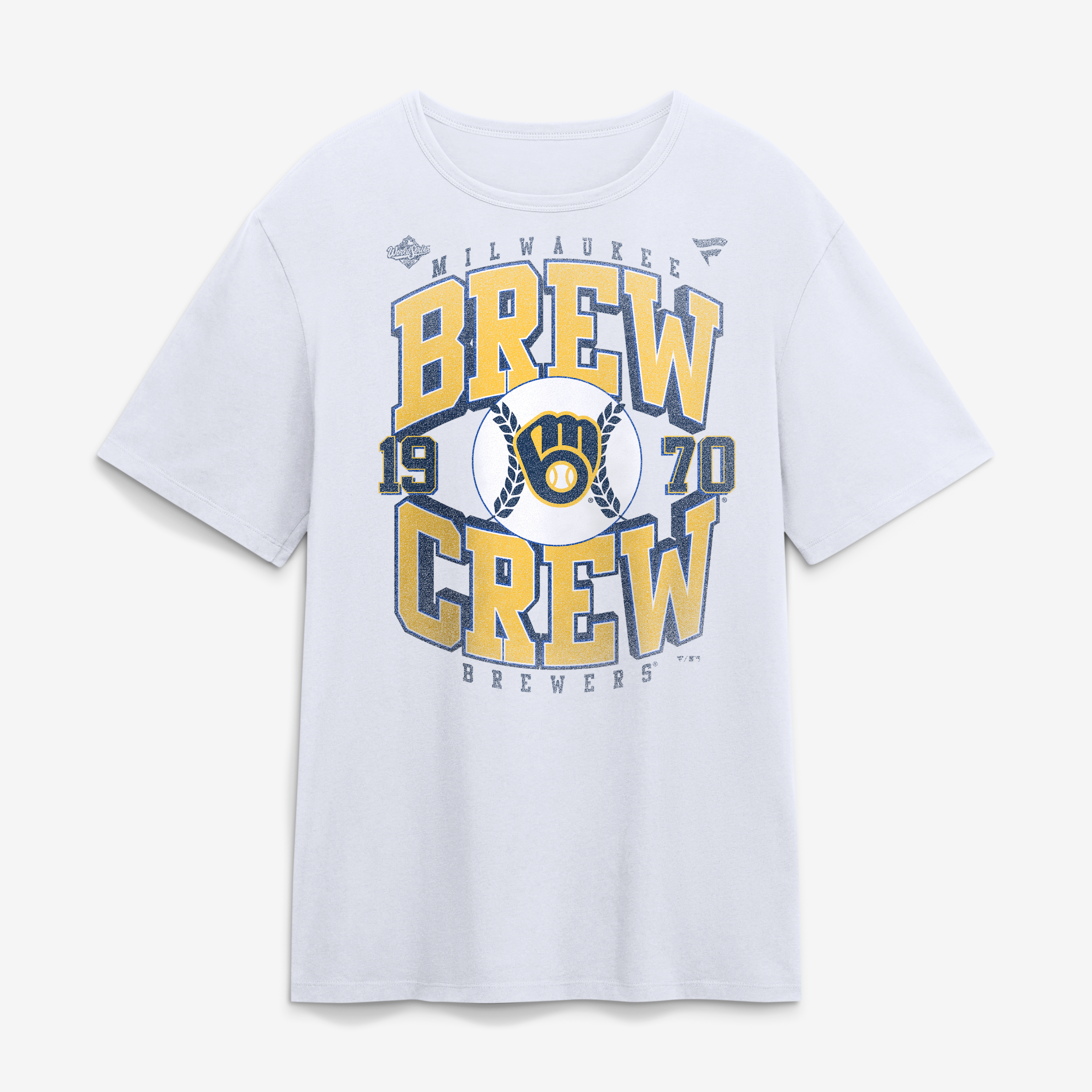 Men's White Milwaukee Brewers 2026 World Series Hype T-Shirt