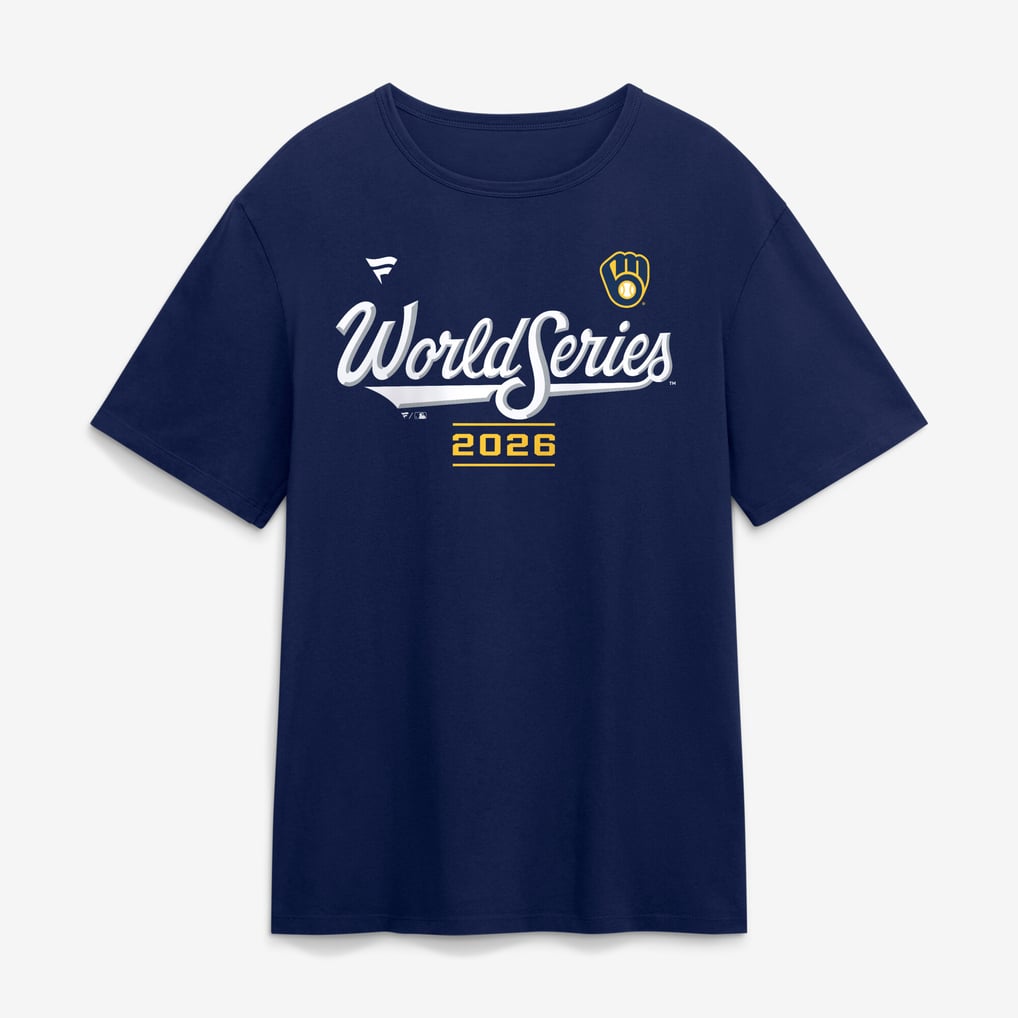 Men's William Contreras Navy Milwaukee Brewers 2026 World Series Name ...