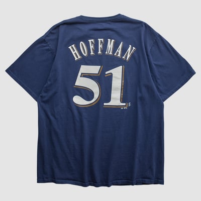 Milwaukee Brewers Majestic 2009 T-shirt - Navy - L by Fanatics Real Vintage