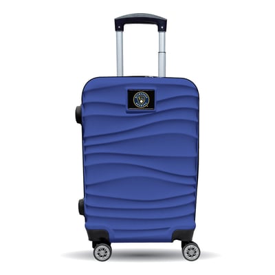 Milwaukee Brewers MOJO Blue Color Blitz Carry-On Hardcase Spinner Luggage
