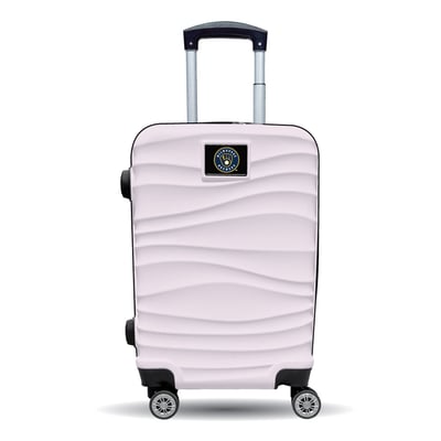 Milwaukee Brewers MOJO Pink Color Blitz Carry-On Hardcase Spinner Luggage
