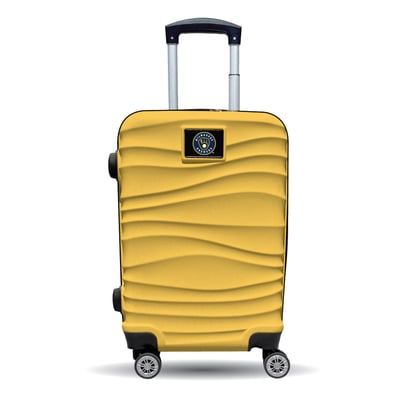 Milwaukee Brewers MOJO Yellow Color Blitz Carry-On Hardcase Spinner Luggage
