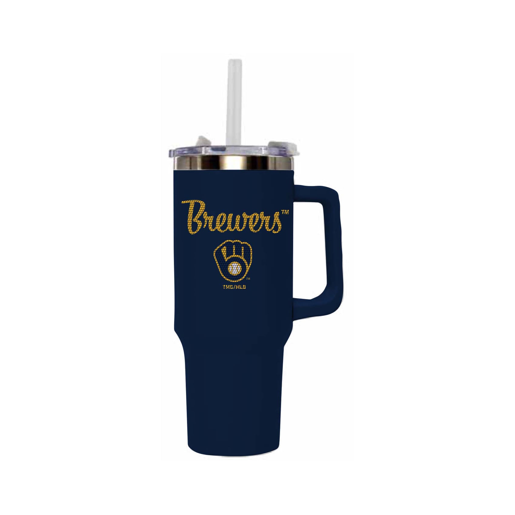 The Memory Company Milwaukee Brewers 40oz. Sport Bling Tumbler