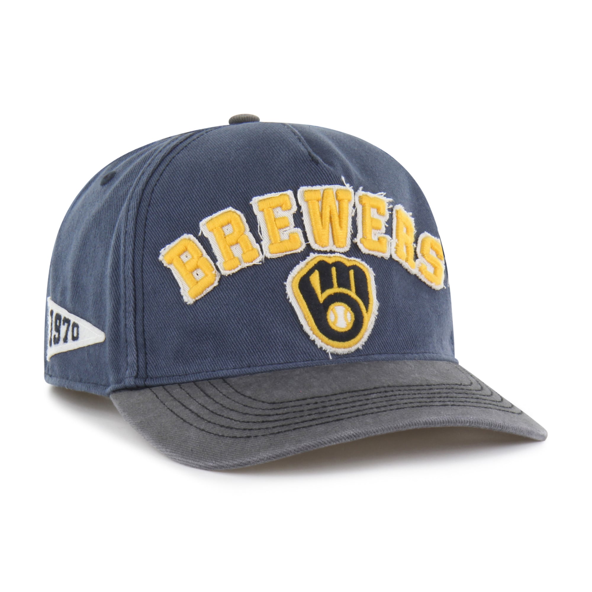 Unisex '47 Navy Milwaukee Brewers Calderwood Hitch Adjustable Hat