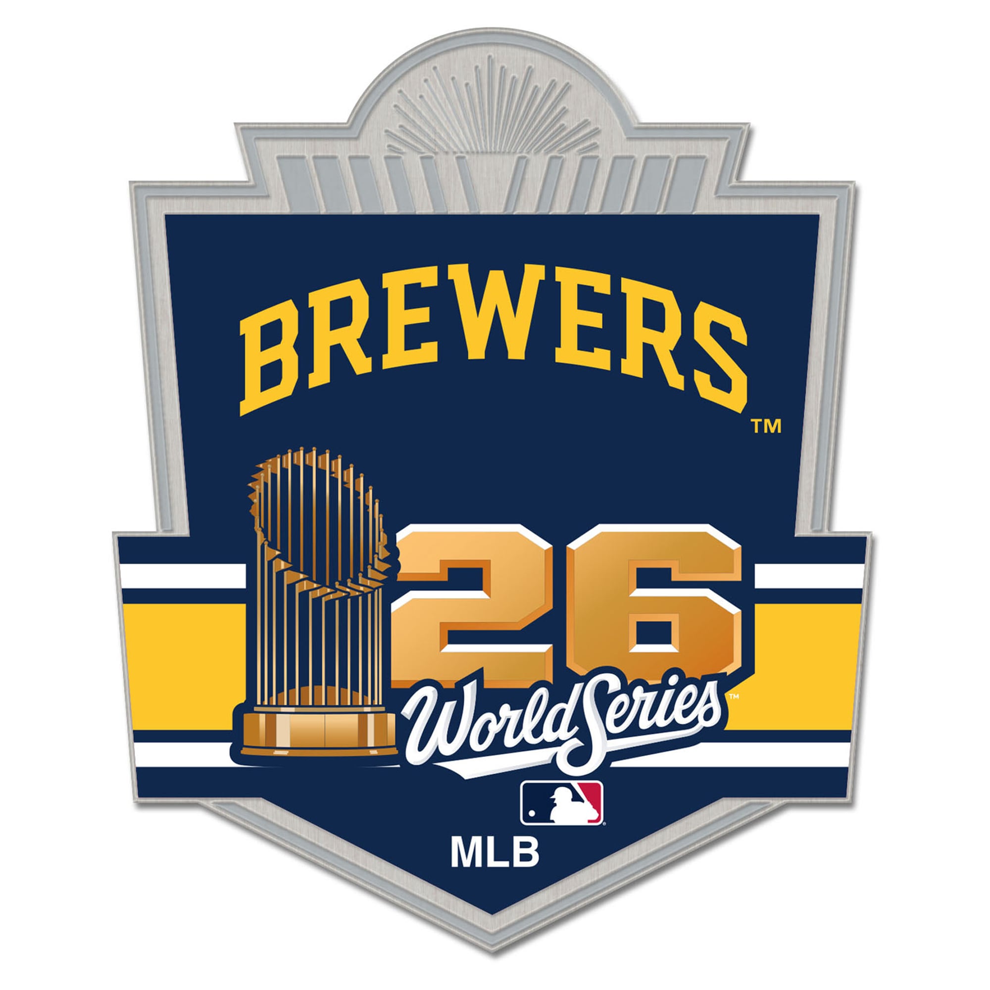WinCraft Milwaukee Brewers 2026 World Series Collector Pin