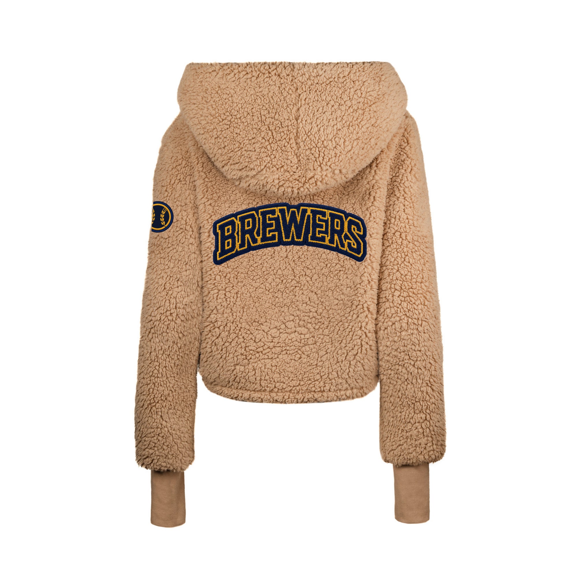 Fauteuil lounge Remix des Milwaukee Brewers, marron clair, pour femmes, par Jill Martin
