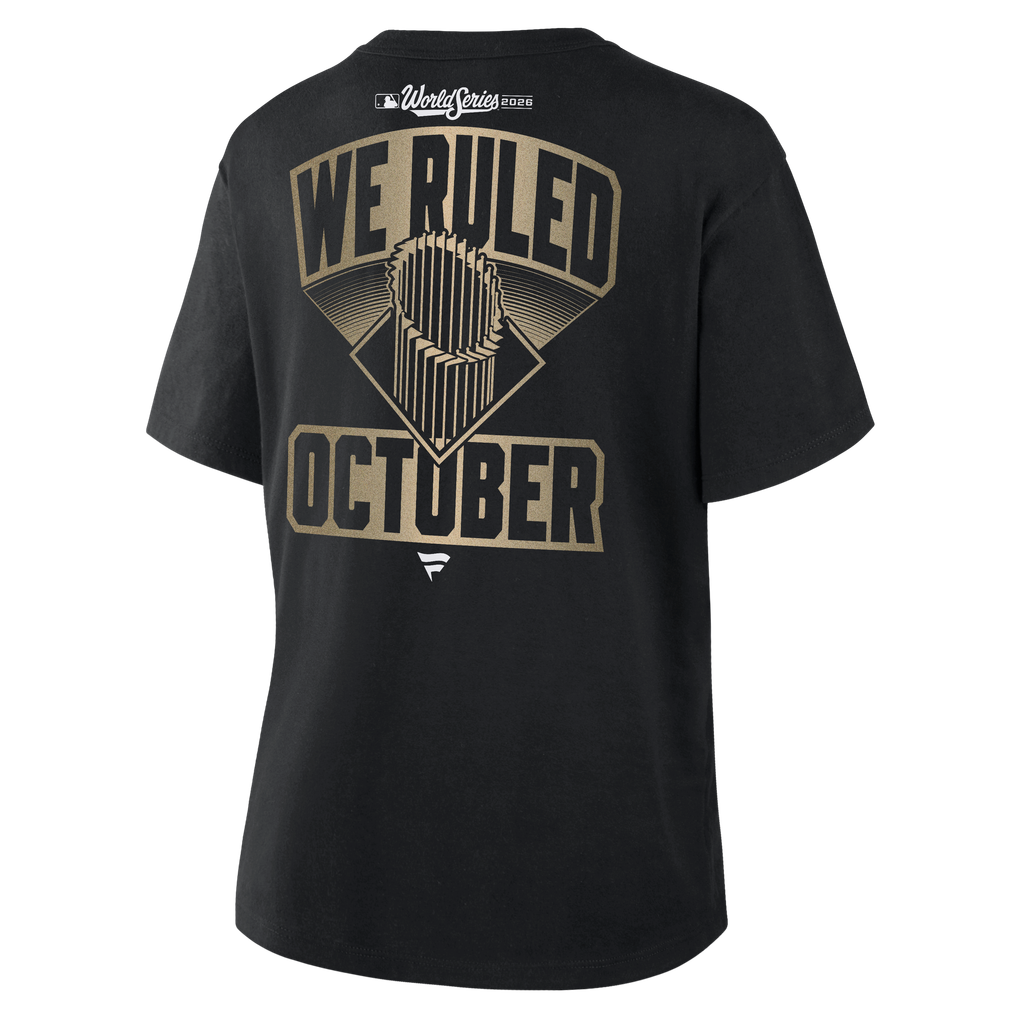 Women's Fanatics Black Milwaukee Brewers 2026 World Series Champions ...