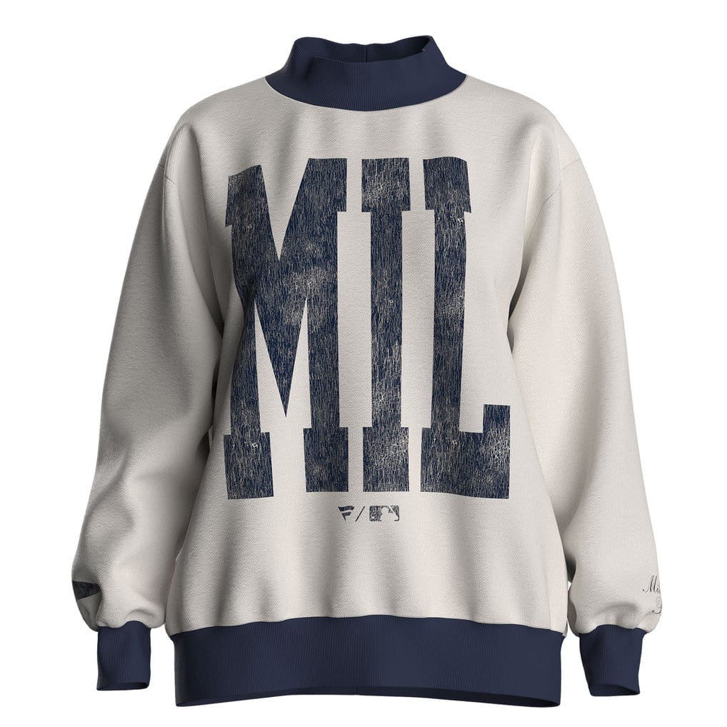 Milwaukee Brewers Fanatics Women's City Abbreviation Funnel Neck Fleece ...