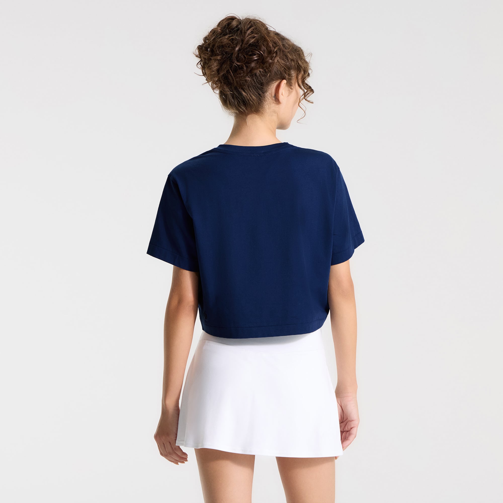 T-shirt court en coton biologique lululemon Midnight Shadow Milwaukee Brewers All Yours pour femme