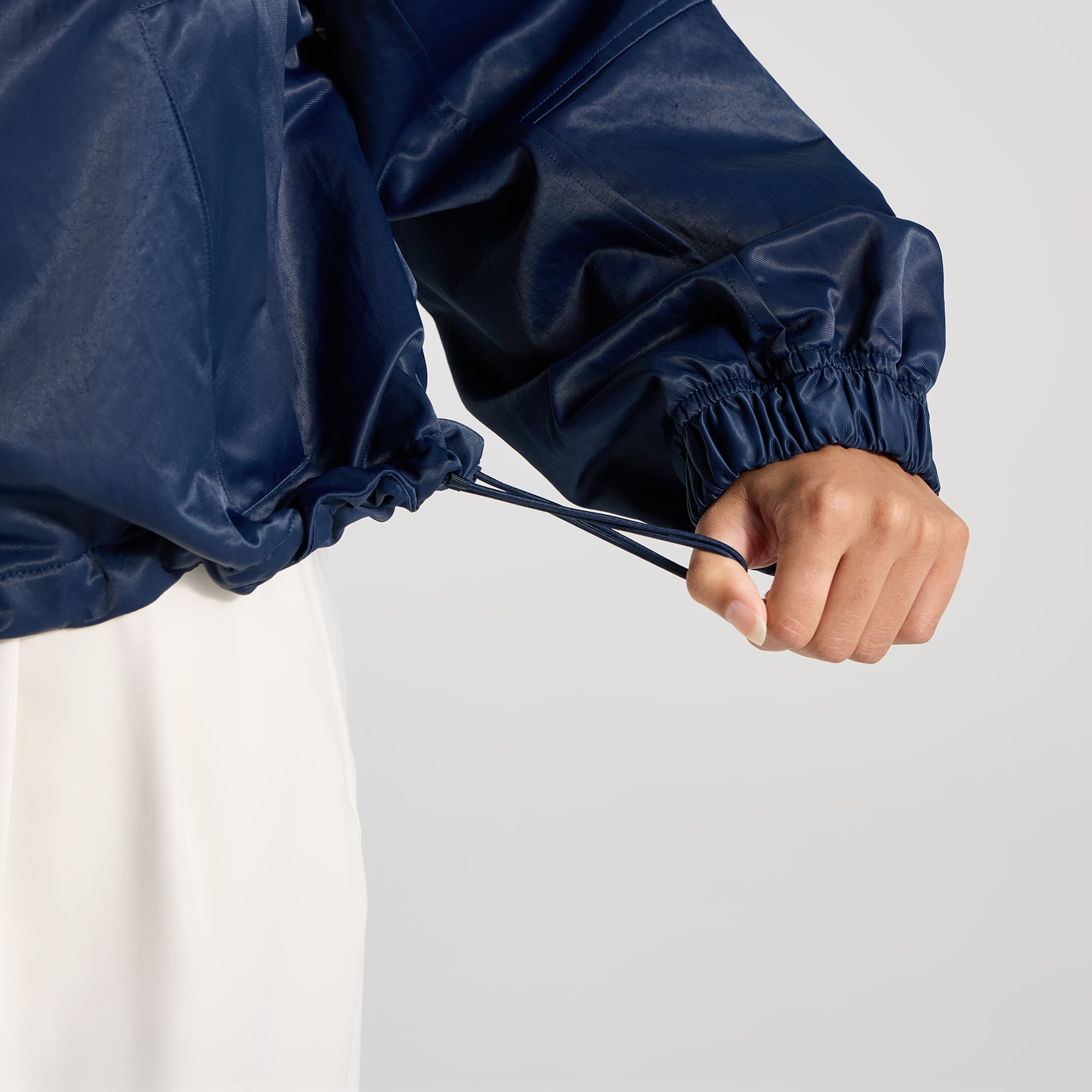 Veste d'entraîneur lululemon True Navy Milwaukee Brewers pour femme