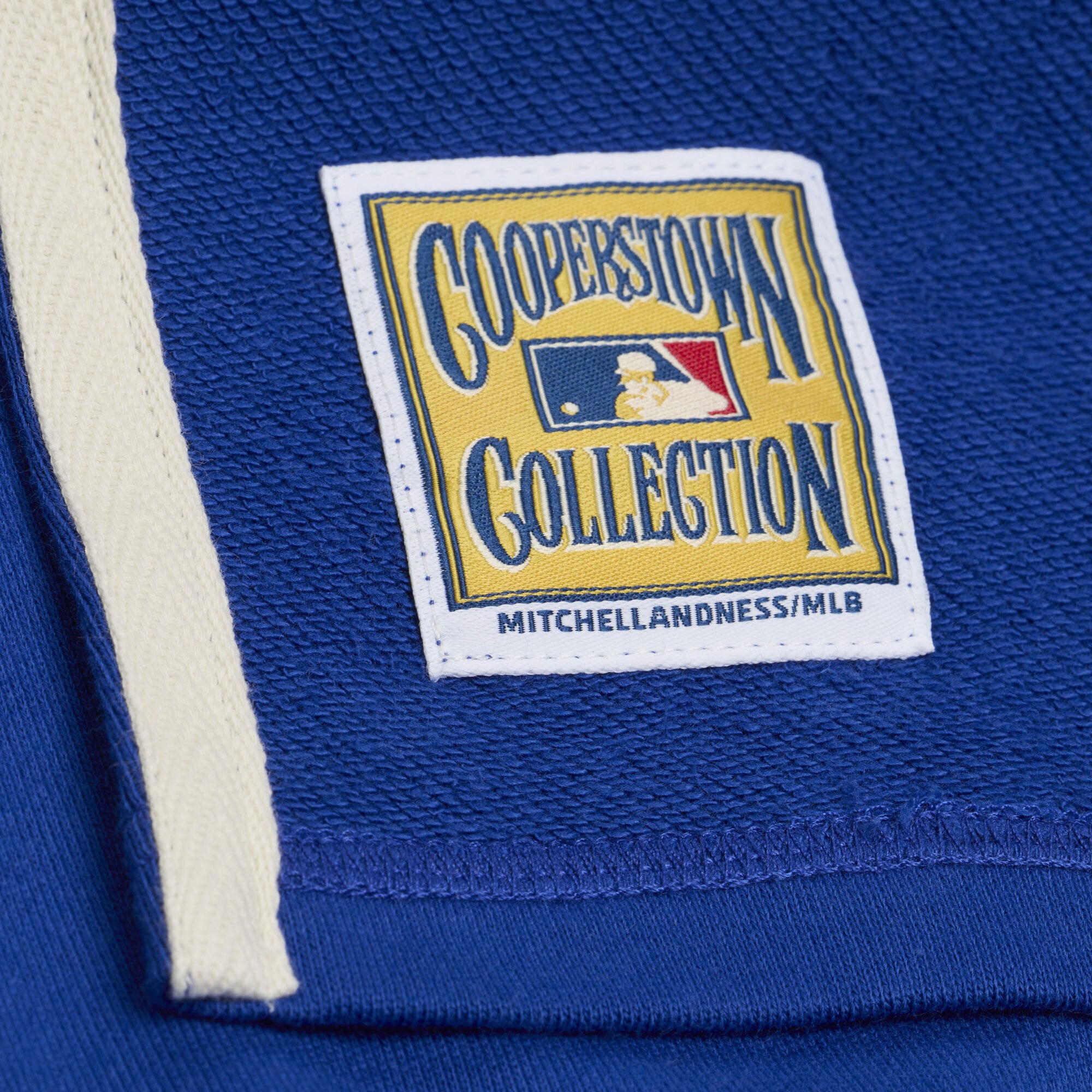 Women's Mitchell & Ness Royal Milwaukee Brewers Cooperstown Collection Retro Roots Pullover Hoodie