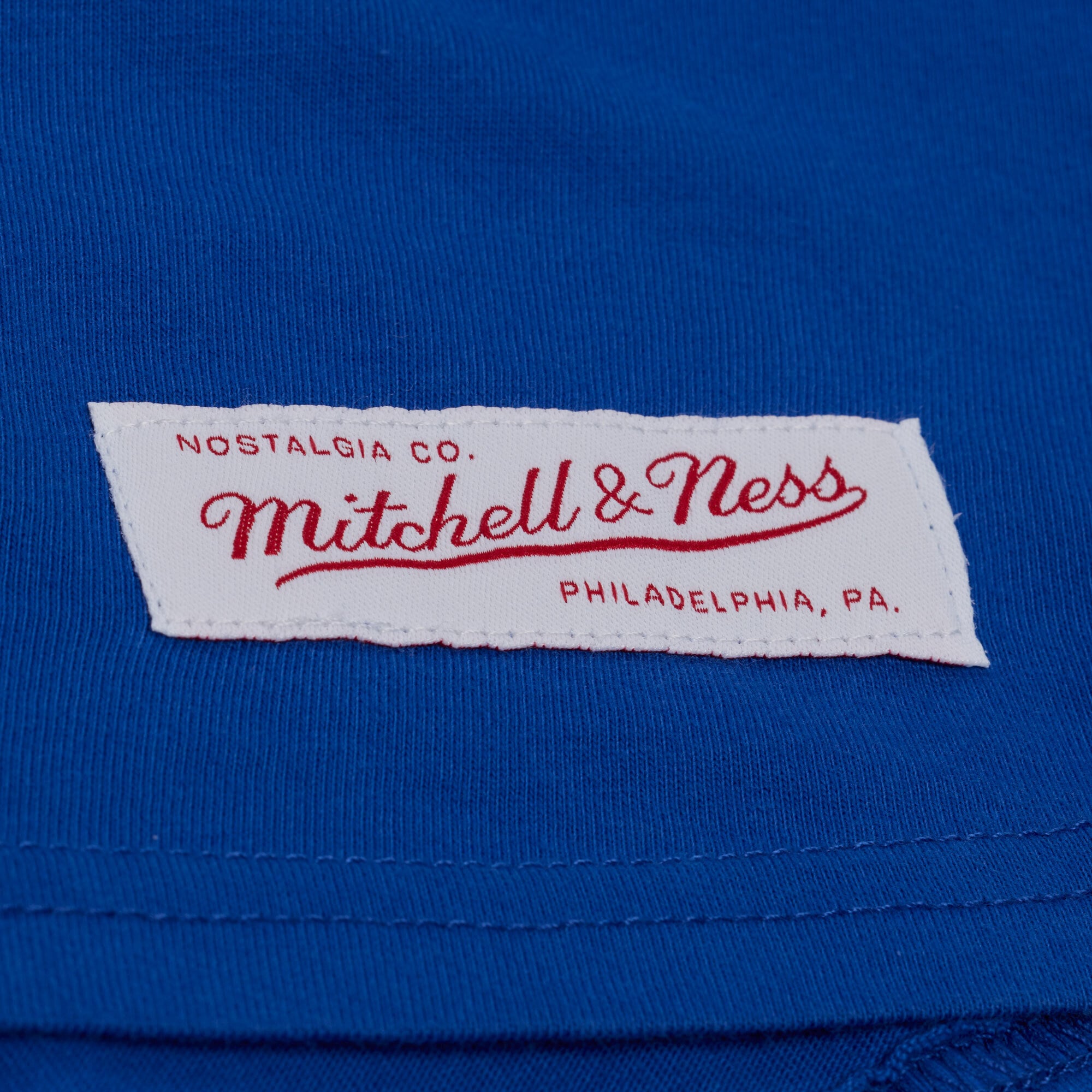 Women's Mitchell & Ness Royal Milwaukee Brewers Street Graphics T-Shirt